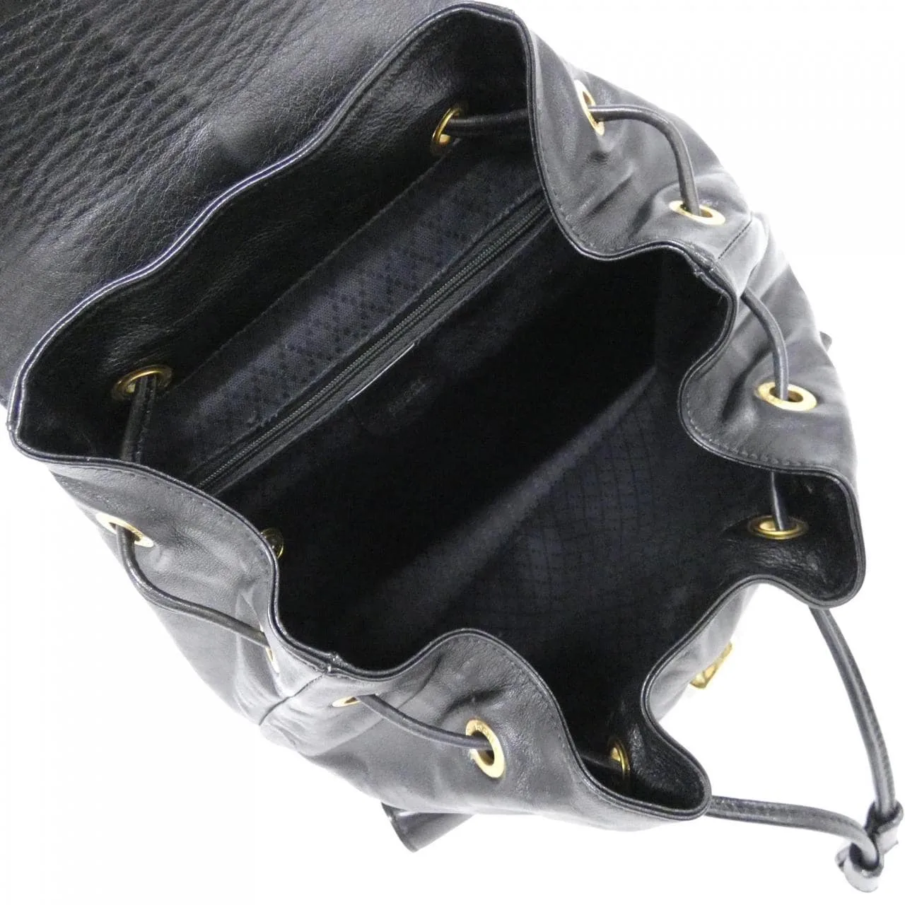 GUCCI 003 2058 背包 皮革 黑色 皮革 中古品A - 縮圖 7