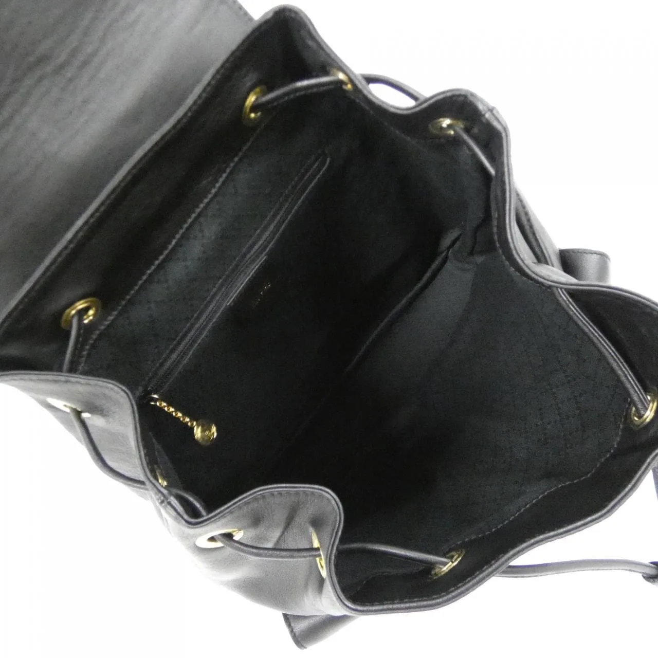 GUCCI 003 2058 背包 皮革 黑色 皮革 中古品A - 縮圖 10