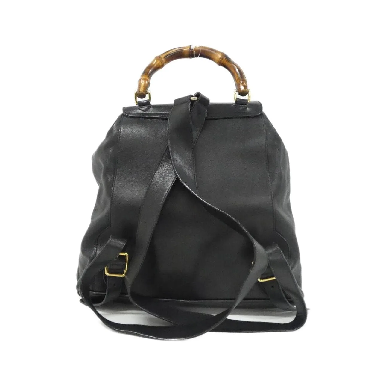 GUCCI 003 2023 背包 皮革 黑色 皮革 中古品B - 縮圖 2