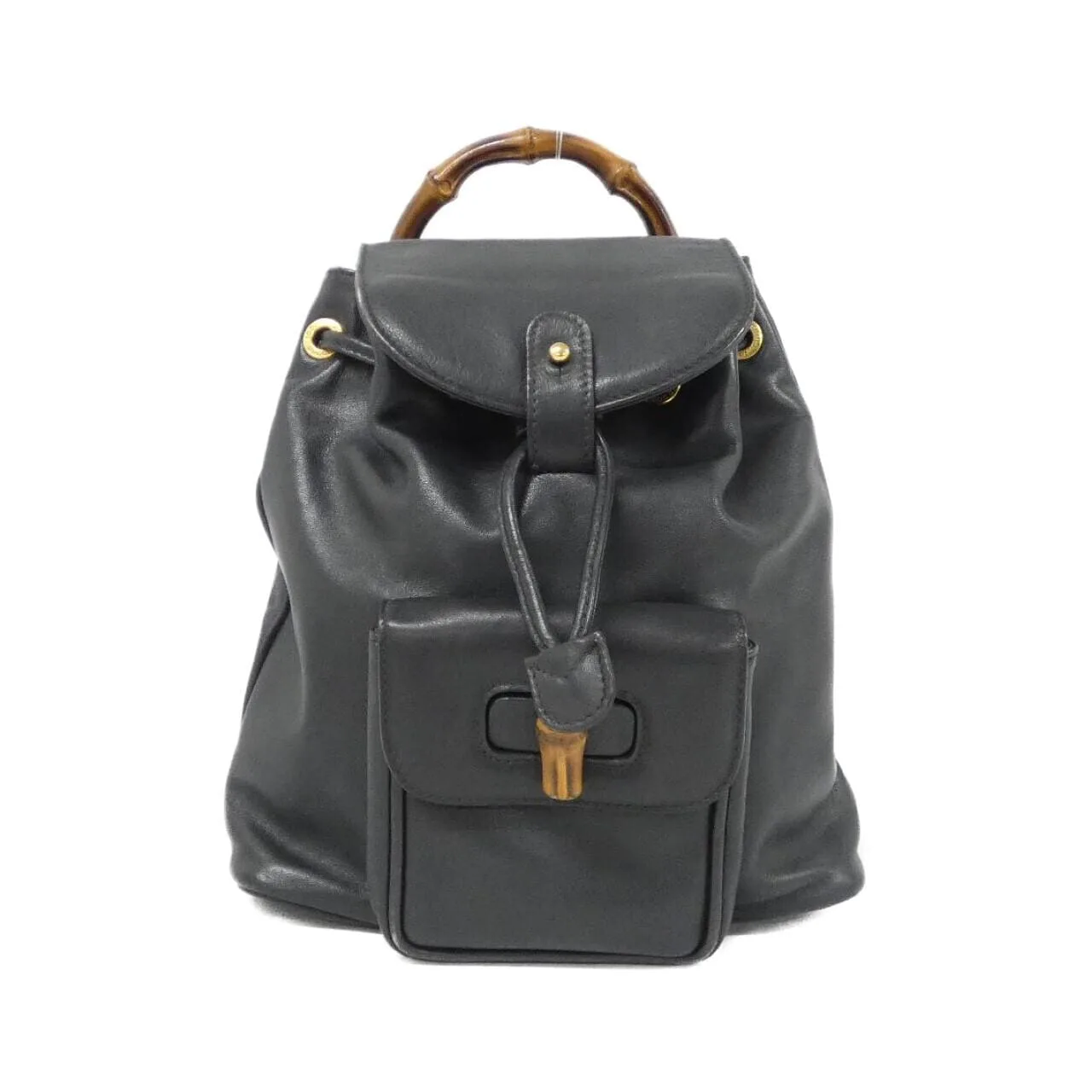 GUCCI 003 1705 Backpack Leather Navy