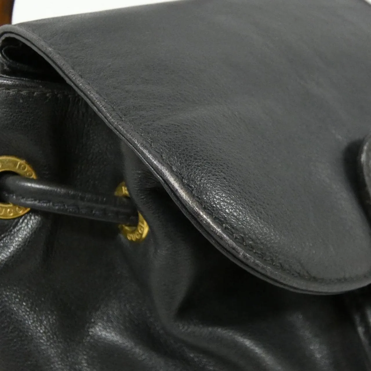 GUCCI 003 1705 Backpack Leather 深藍色 皮革 中古品A - 縮圖 7