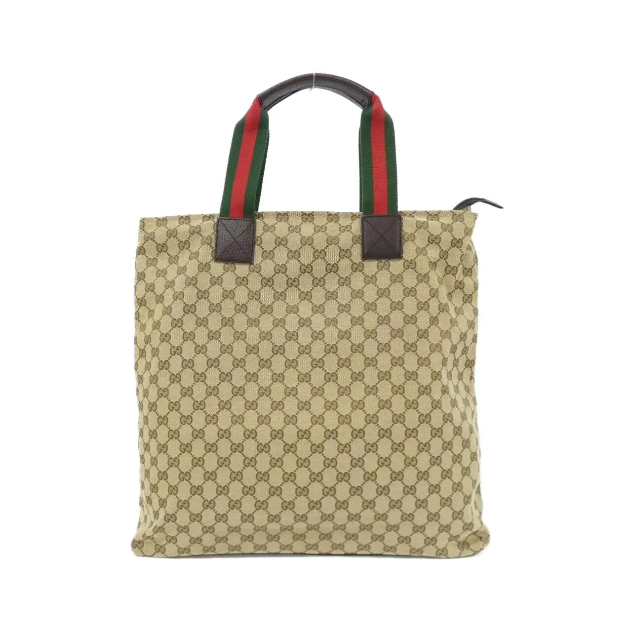 GUCCI 131233 手提包 帆布 米色 帆布 中古品A - 縮圖 2