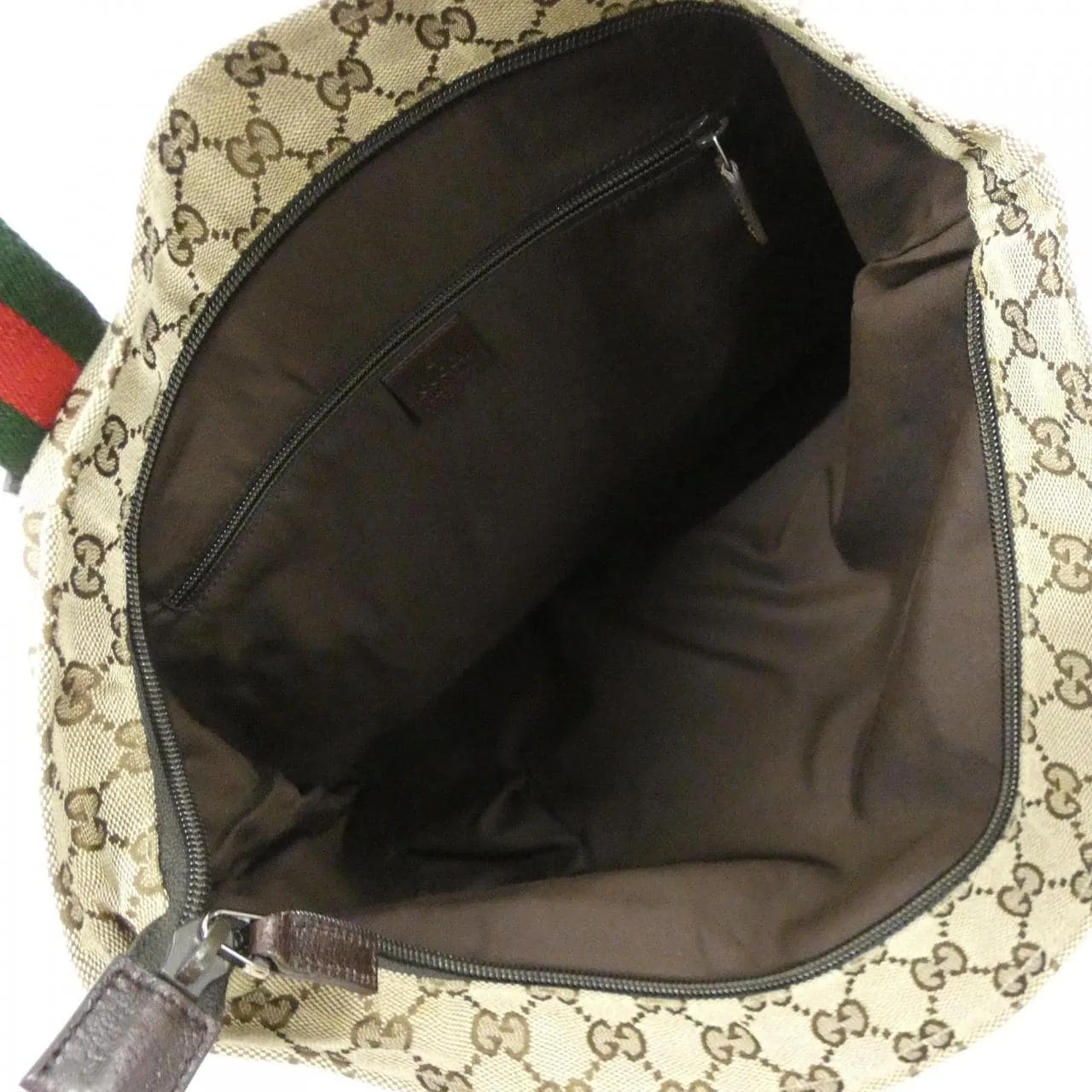 GUCCI 131233 手提包 帆布 米色 帆布 中古品A - 縮圖 10
