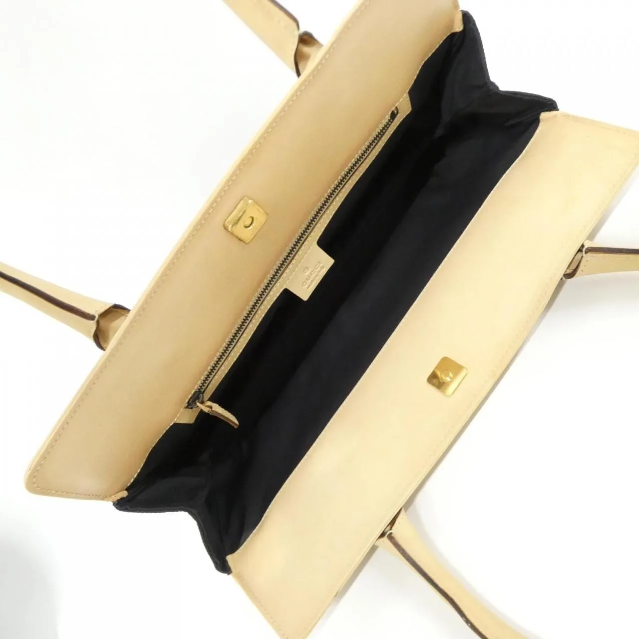 GUCCI 114913 手提包 帆布 黑色 帆布 中古品A - 縮圖 10