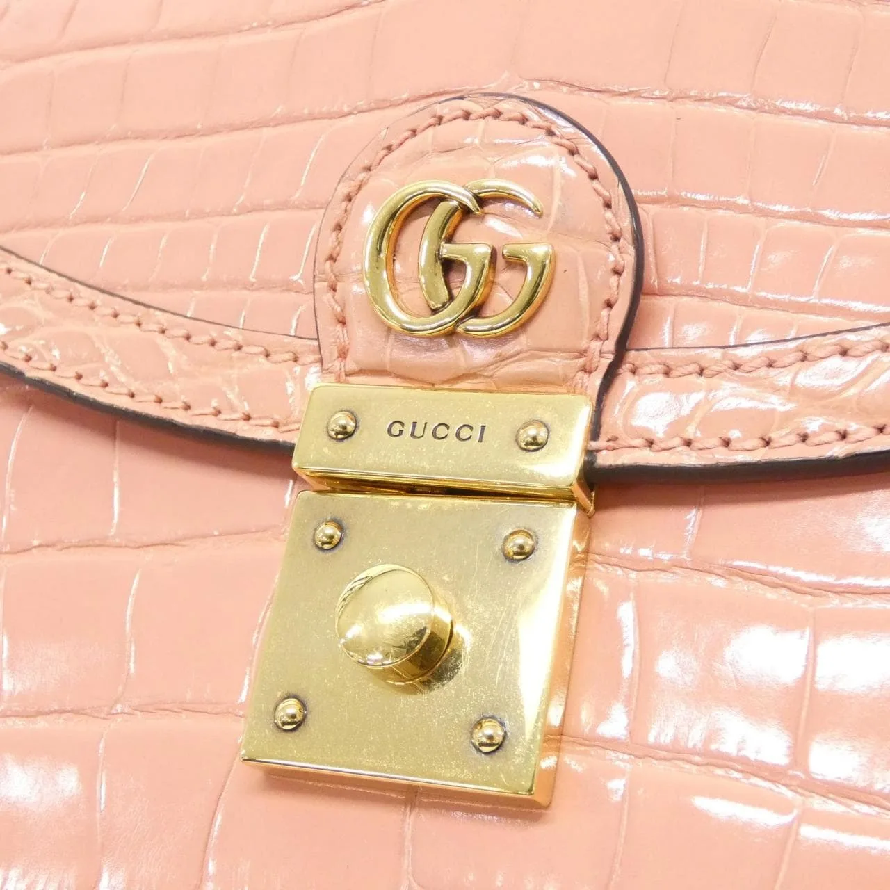 GUCCI Ophidia 651055 Handbag Crocodile 4