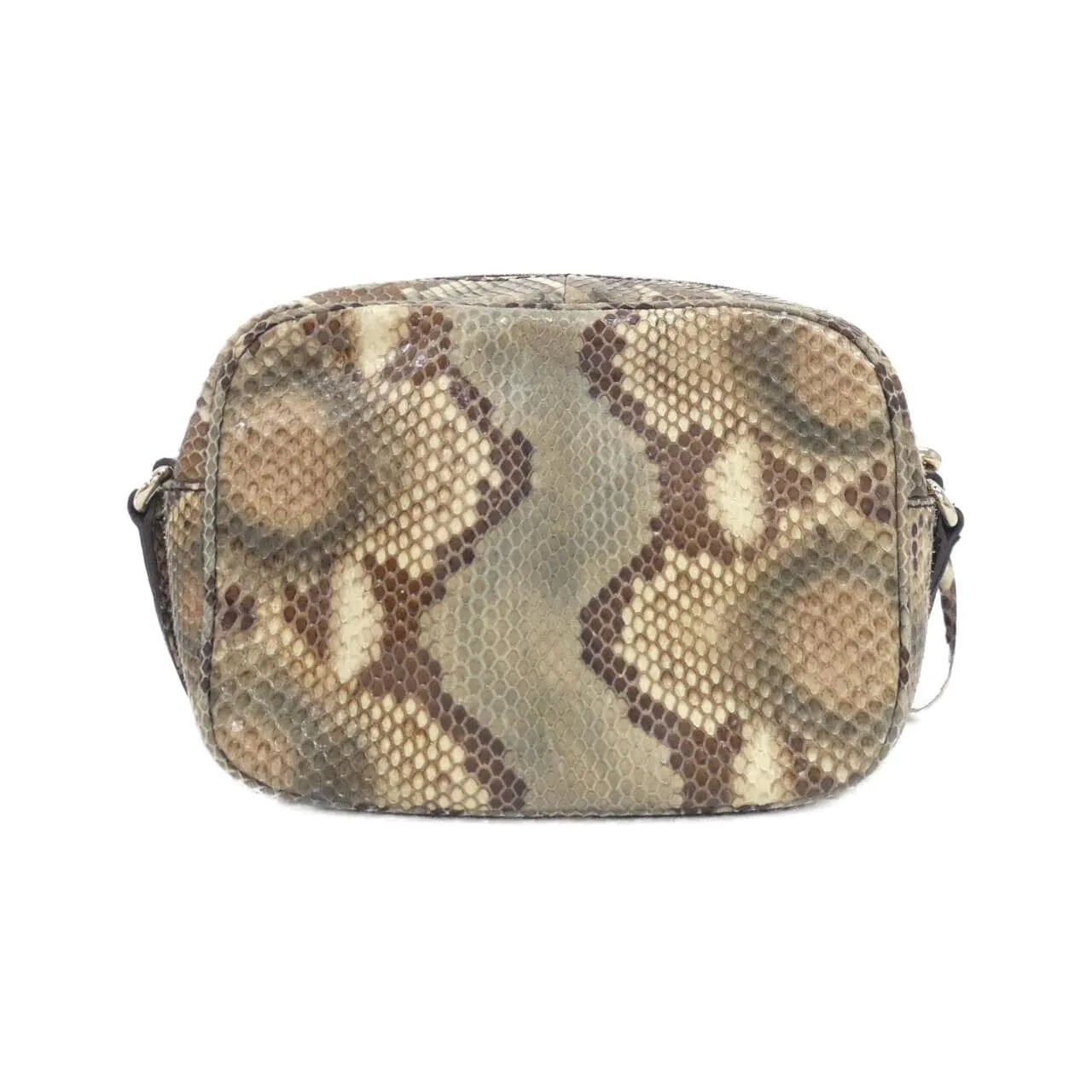GUCCI Soho 308364 肩背包 蟒蛇皮 棕色 蟒蛇皮 中古品A - 縮圖 2
