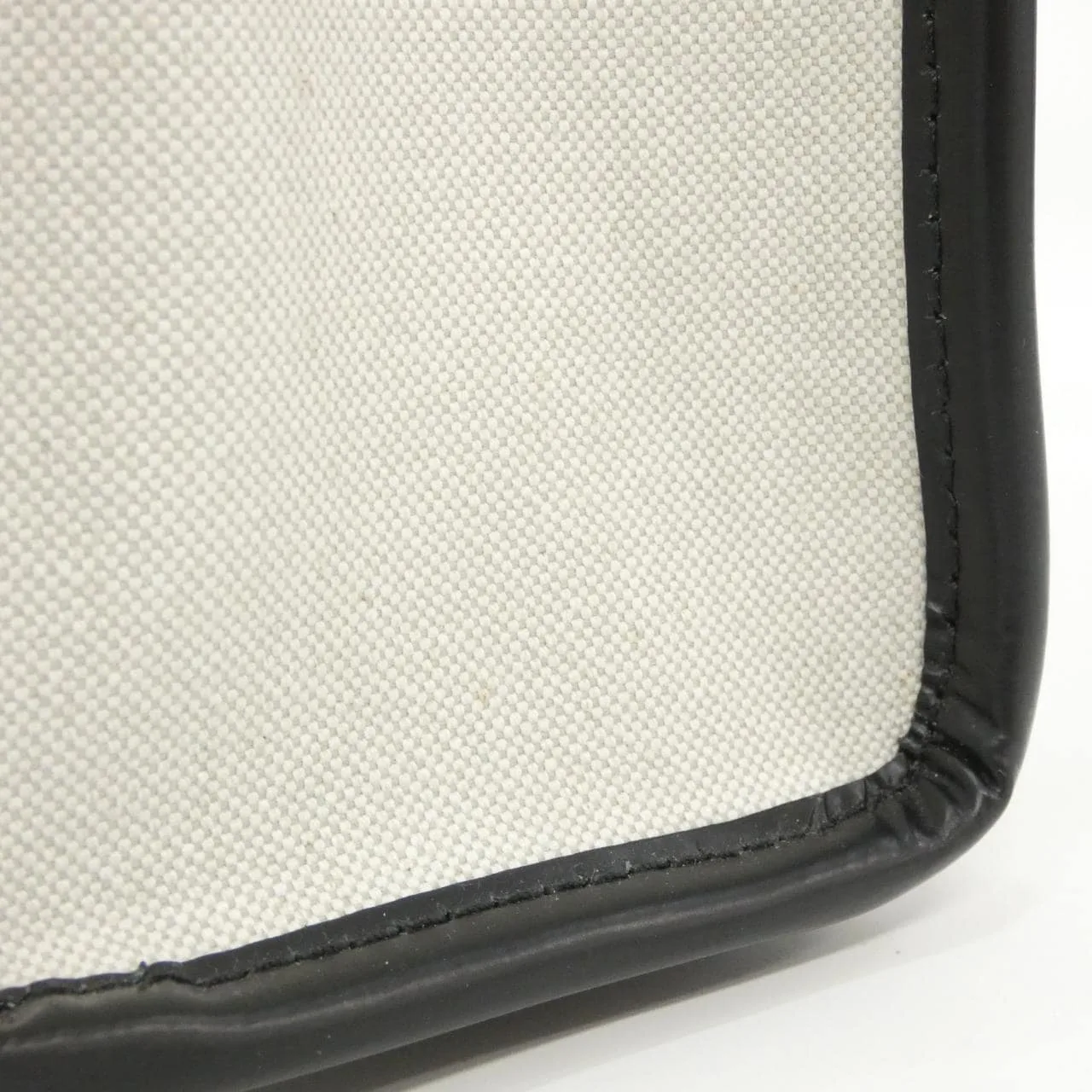 BALENCIAGA 693662 2HHAM Handbag Canvas 黑色 帆布 中古品A - 縮圖 7