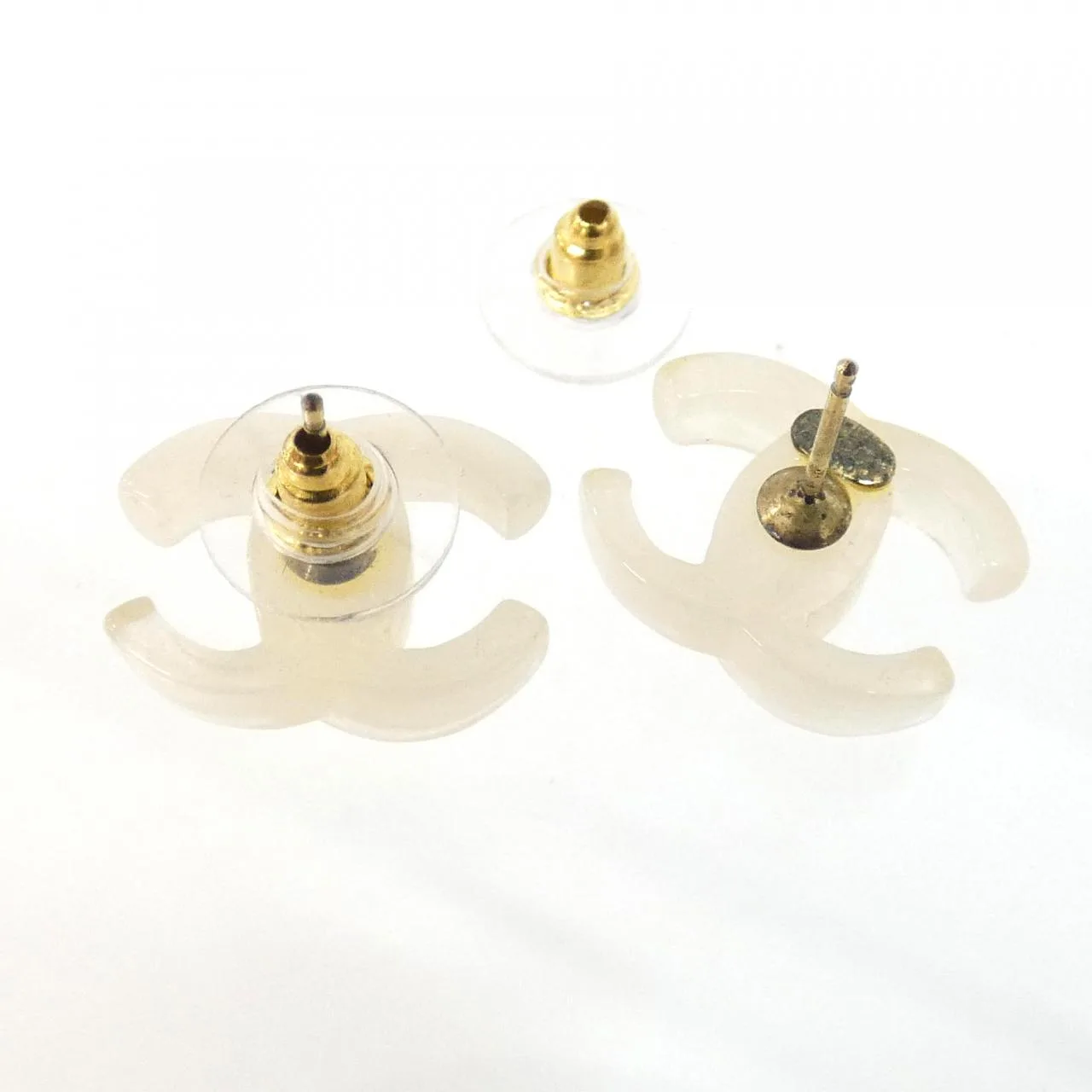 CHANEL 18394 accessories 白色 中古品B - 縮圖 3