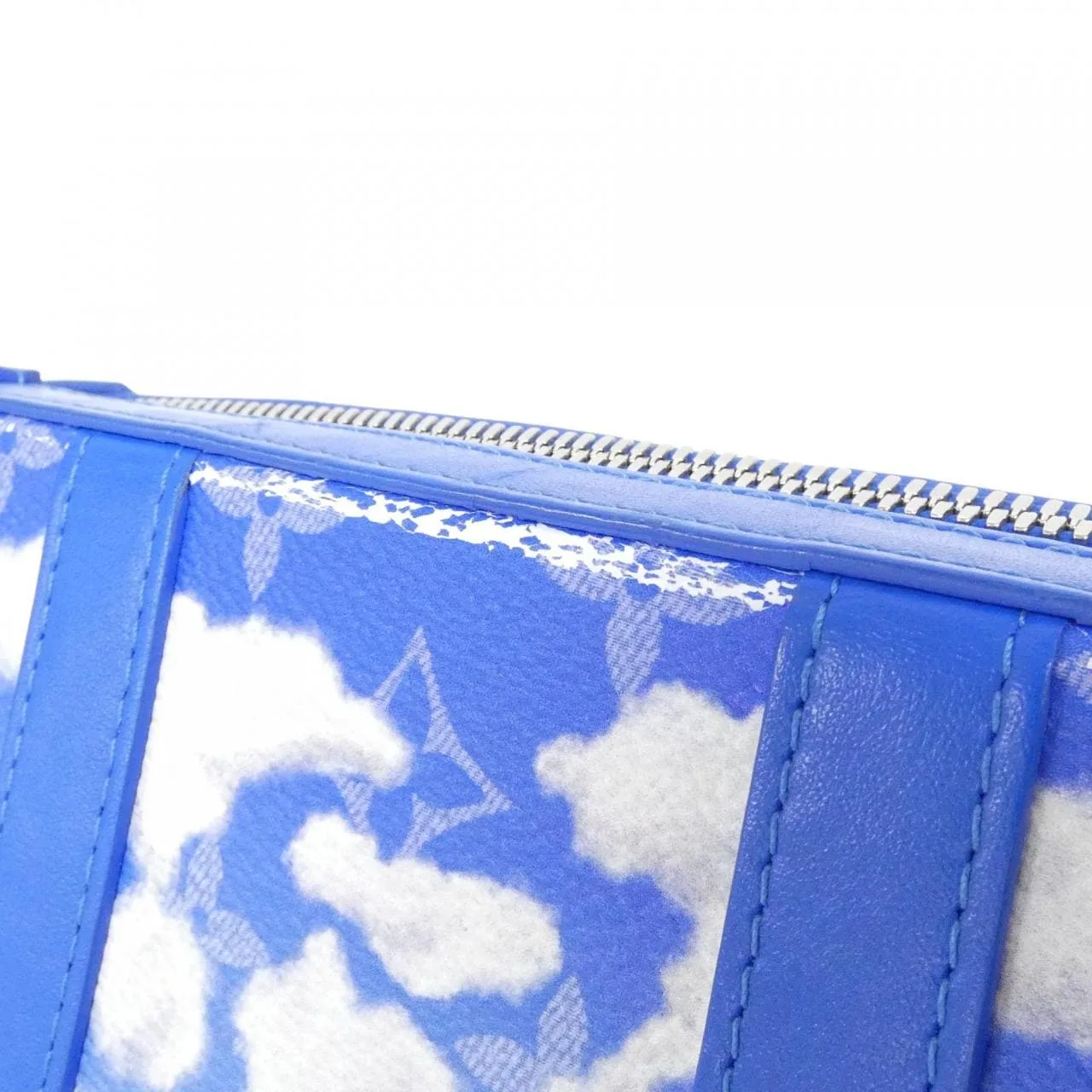 LOUIS VUITTON Soft Trunk M45432 Shoulder Monogram 藍色 Monogram 中古品A - 縮圖 5