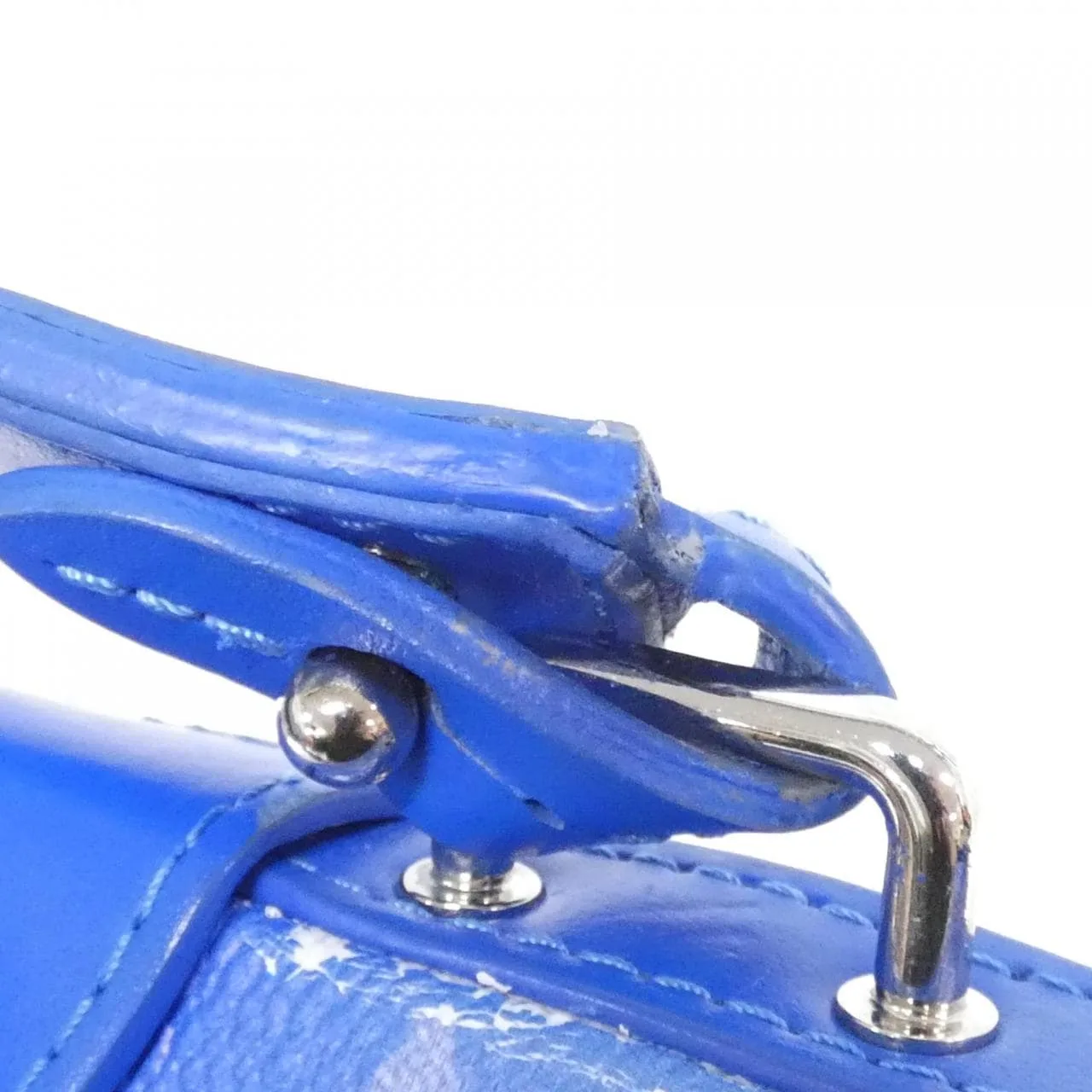 LOUIS VUITTON Soft Trunk M45432 Shoulder Monogram 藍色 Monogram 中古品A - 縮圖 8