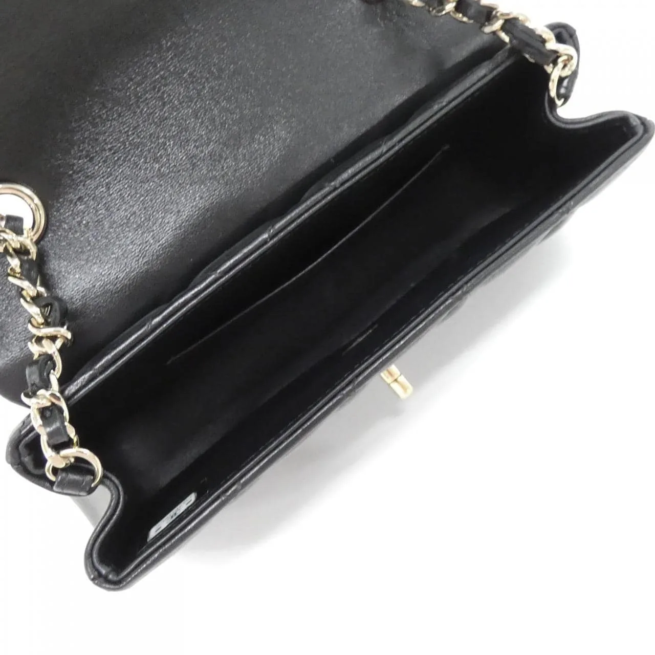 CHANEL AP4592 肩背包 羊皮 黑色 羊皮 中古品A - 縮圖 7