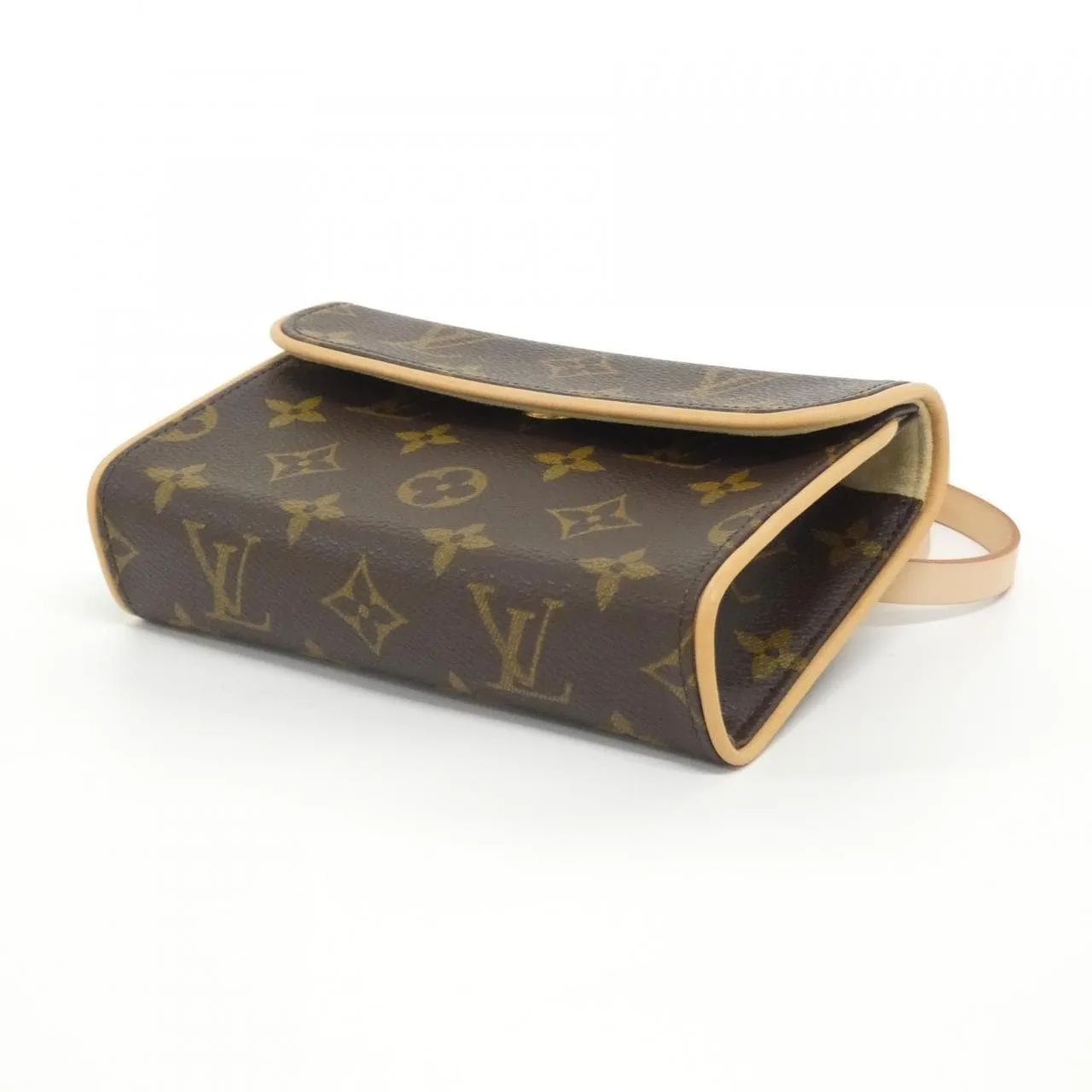 LOUIS VUITTON Pochette M51855+M67300 Belt Monogram 3