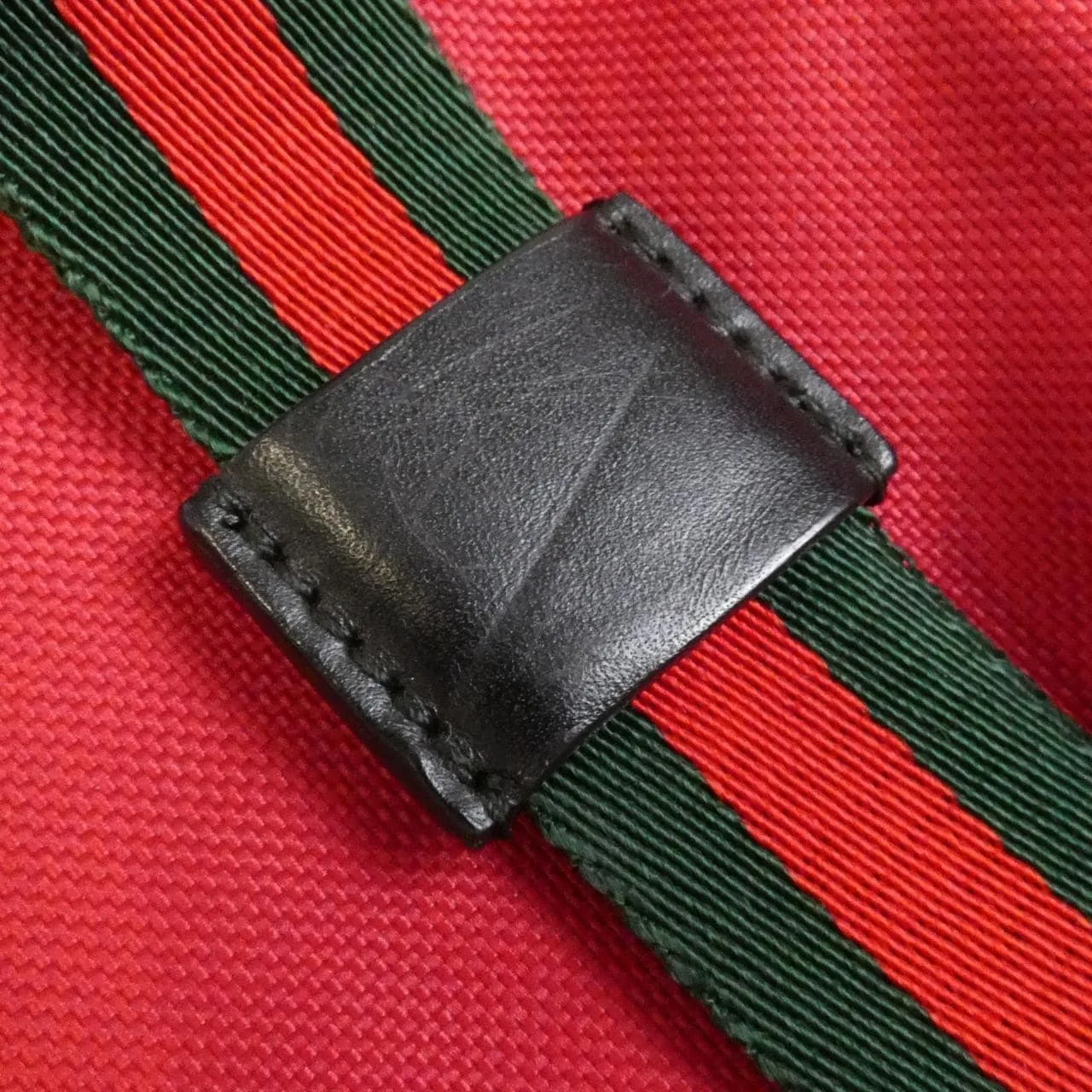 GUCCI 429037 K1N1X 背包 帆布 紅色 帆布 中古品B - 縮圖 7