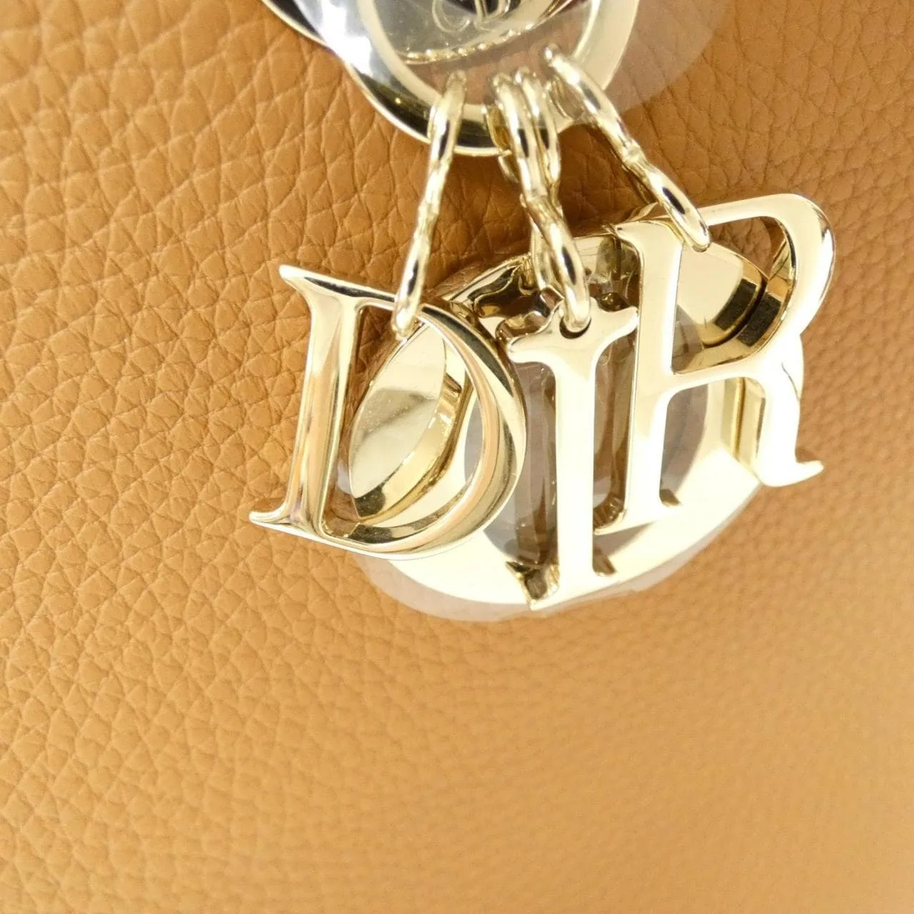 DIOR M1152OTRL Handbag Leather Black Leather Rank A - Thumbnail 4