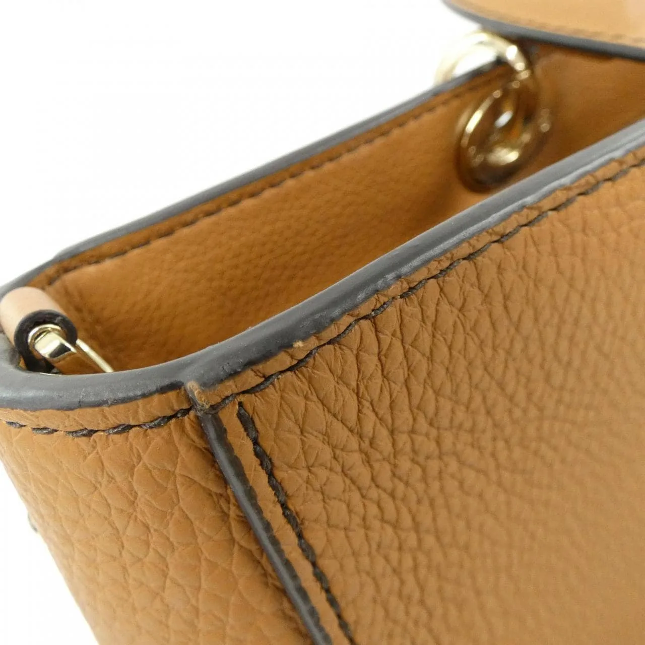 DIOR M1152OTRL Handbag Leather Black Leather Rank A - Thumbnail 5