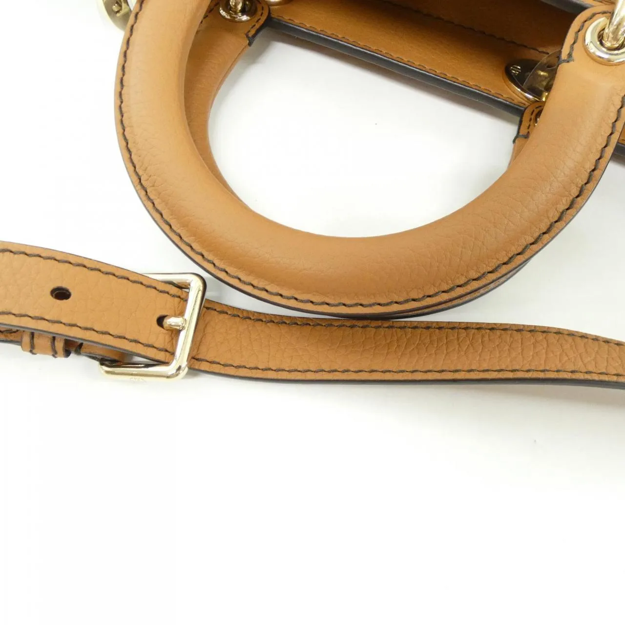 DIOR M1152OTRL Handbag Leather Black Leather Rank A - Thumbnail 6
