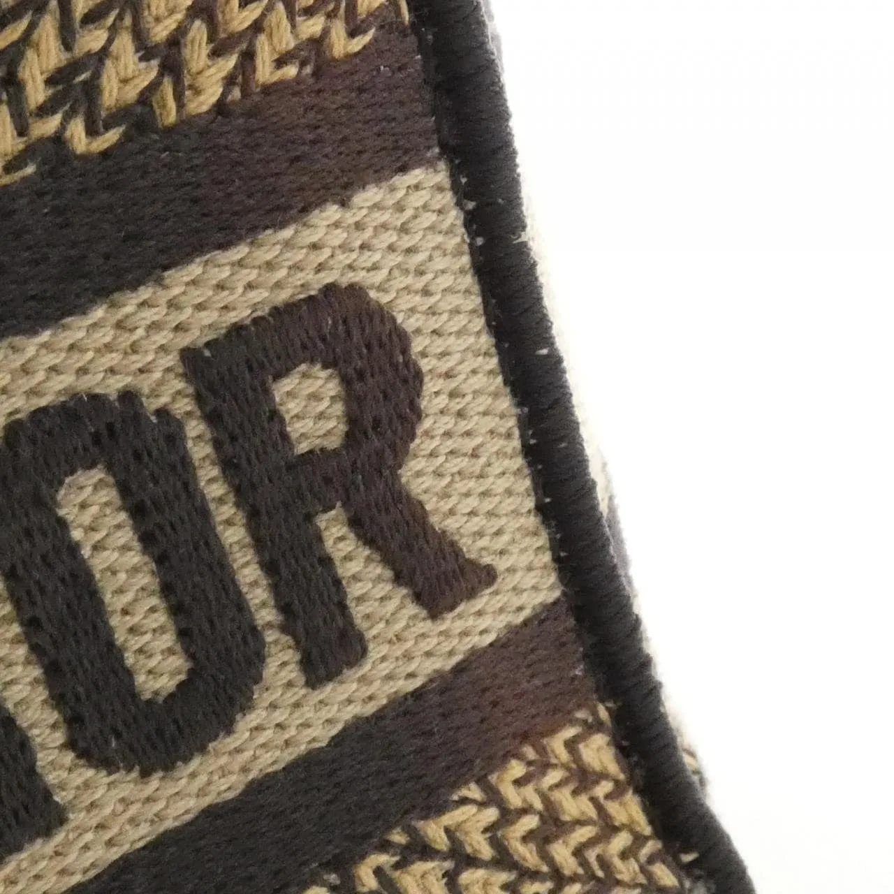 DIOR Lady Dior M0500ORHM Handbag Canvas Black Canvas Rank B - Thumbnail 4