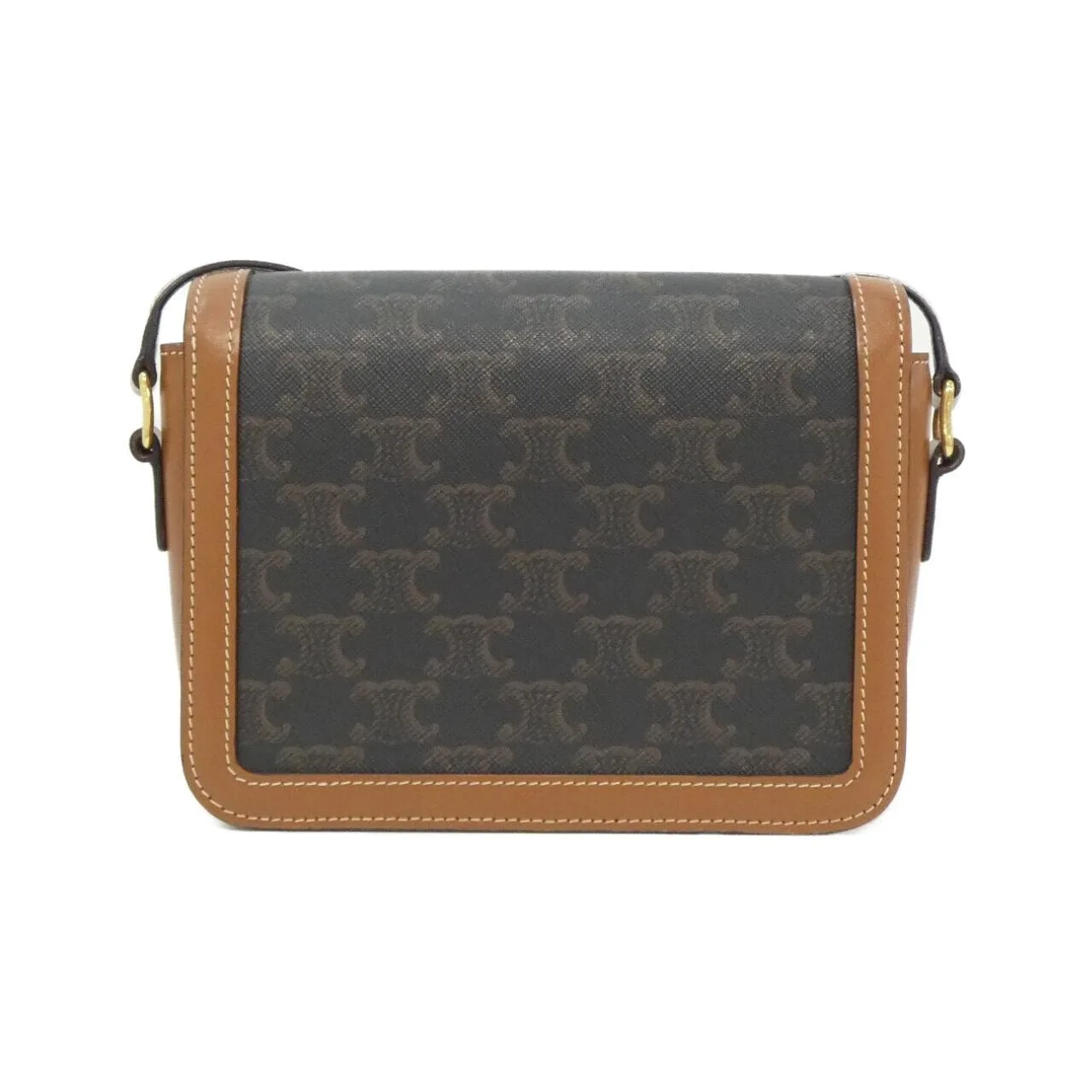 CELINE Triomphe 188882BZ4 Shoulder Canvas Black Canvas Rank A - Thumbnail 2