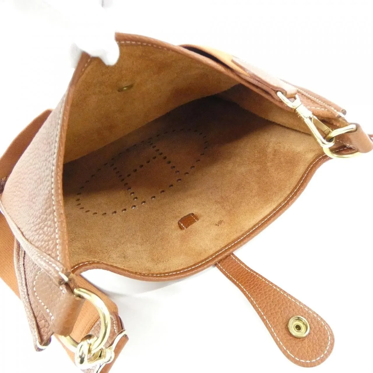 HERMES Evelyne 肩背包 黑色 中古品A - 縮圖 9