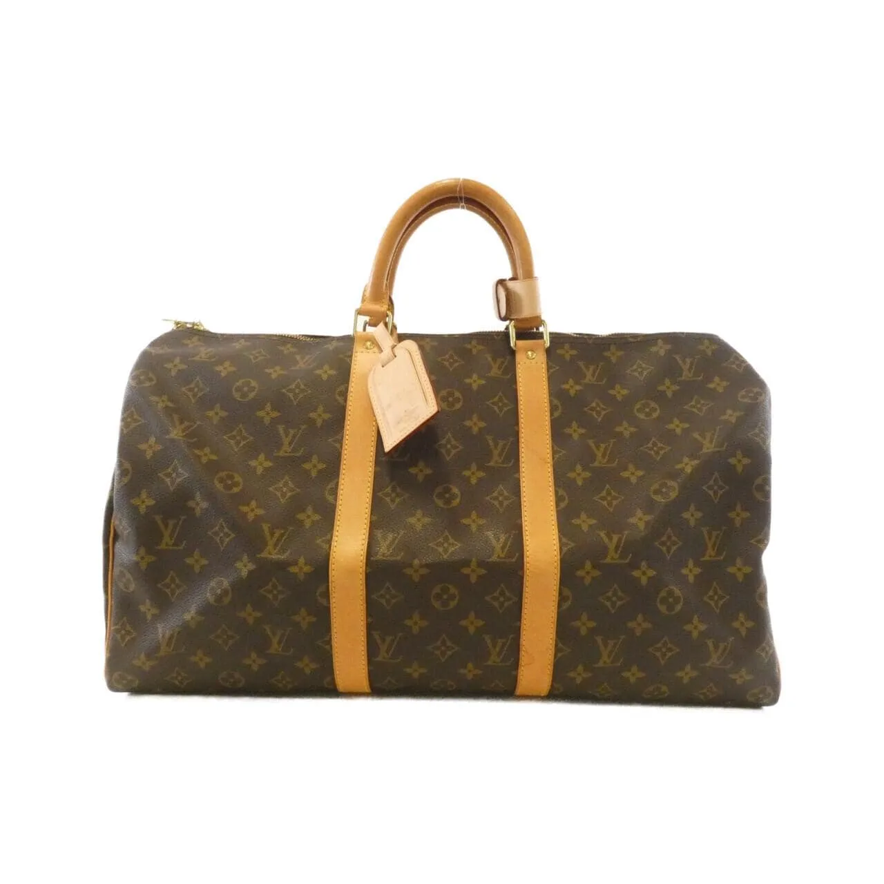 LOUIS VUITTON Keepall M41426 Boston Monogram Black