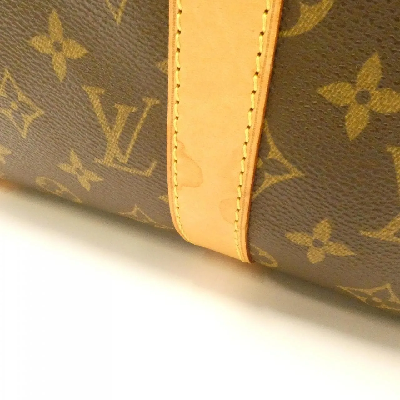 LOUIS VUITTON Keepall M41426 Boston Monogram Black Monogram Rank B - Thumbnail 4