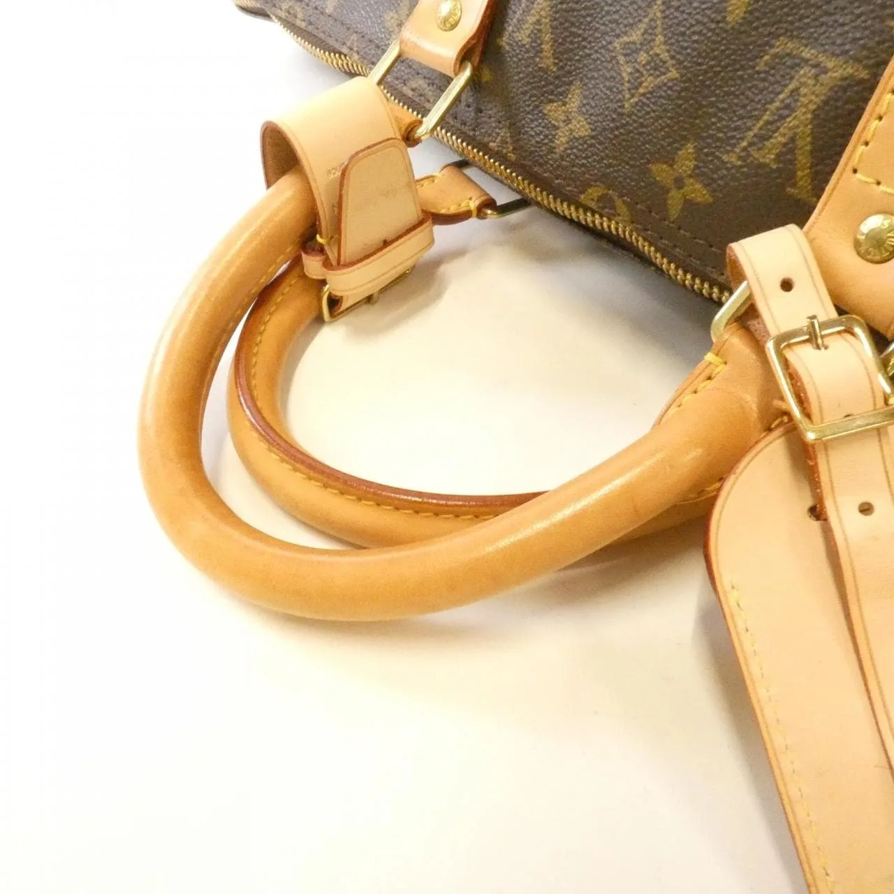 LOUIS VUITTON Keepall M41426 Boston Monogram Black Monogram Rank B - Thumbnail 5