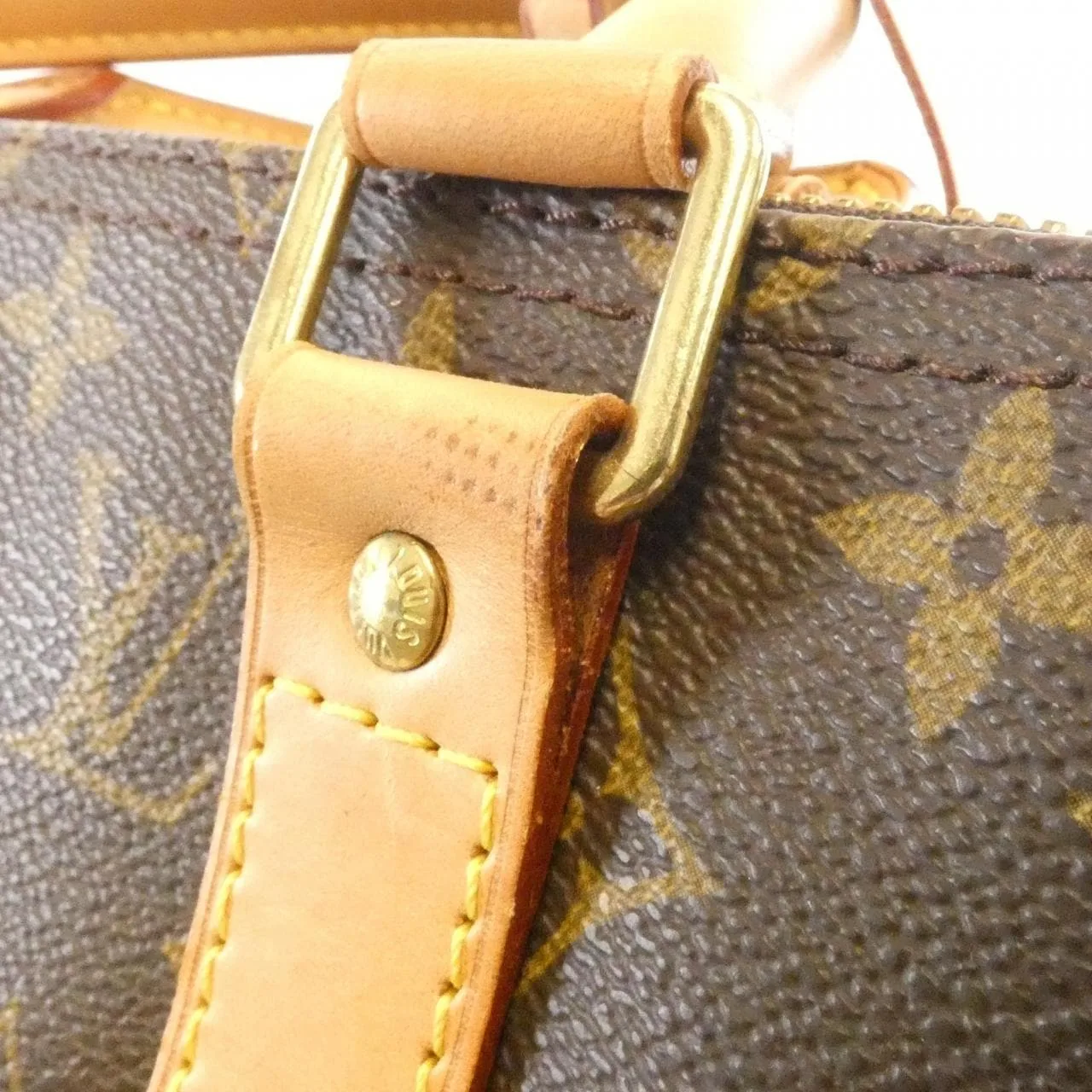 LOUIS VUITTON Keepall M41426 Boston Monogram Black Monogram Rank B - Thumbnail 6