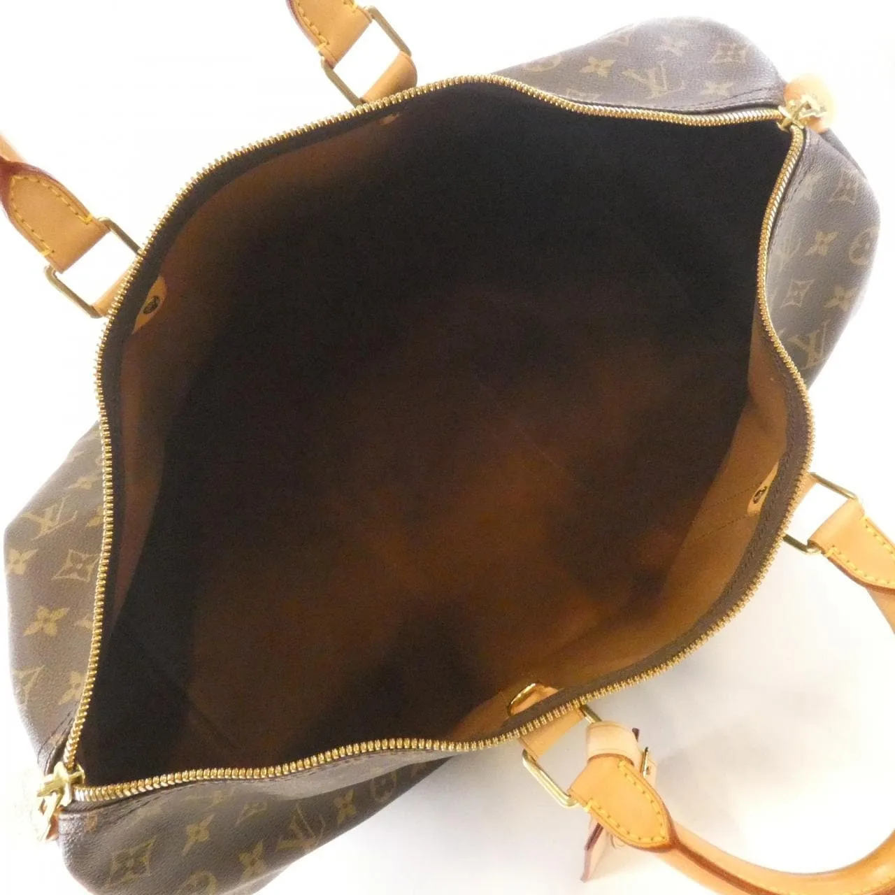 LOUIS VUITTON Keepall M41426 Boston Monogram Black Monogram Rank B - Thumbnail 7