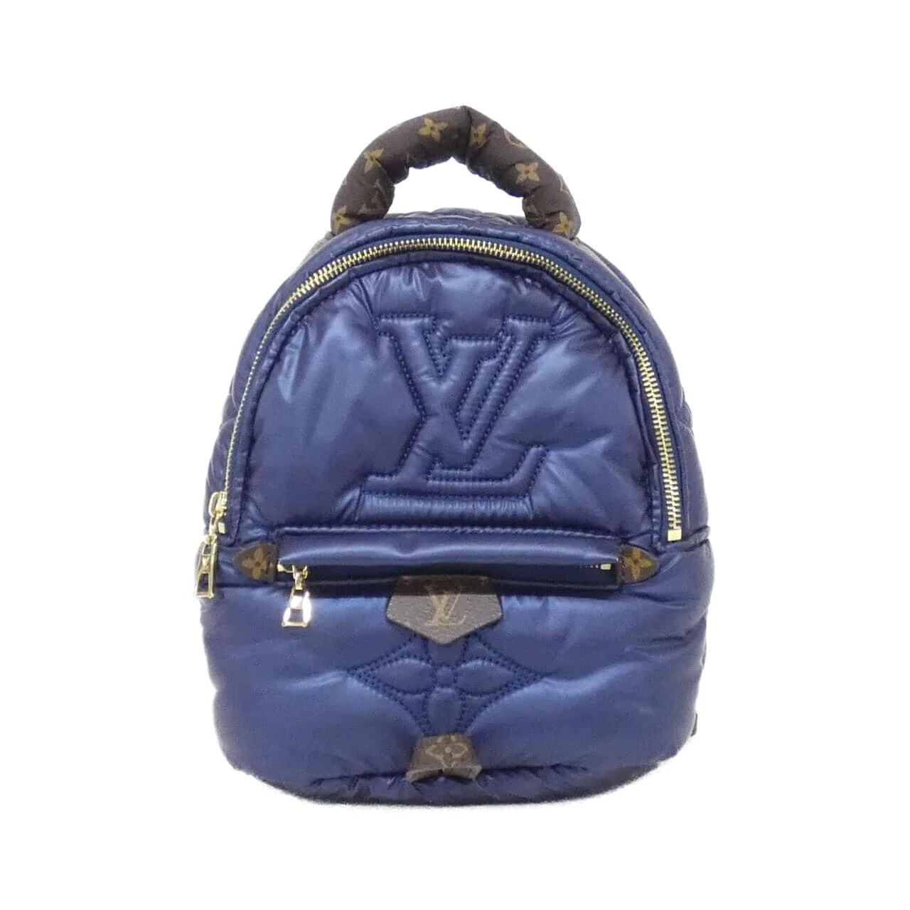 LOUIS VUITTON Palm Springs M21060 Backpack Monogram Navy
