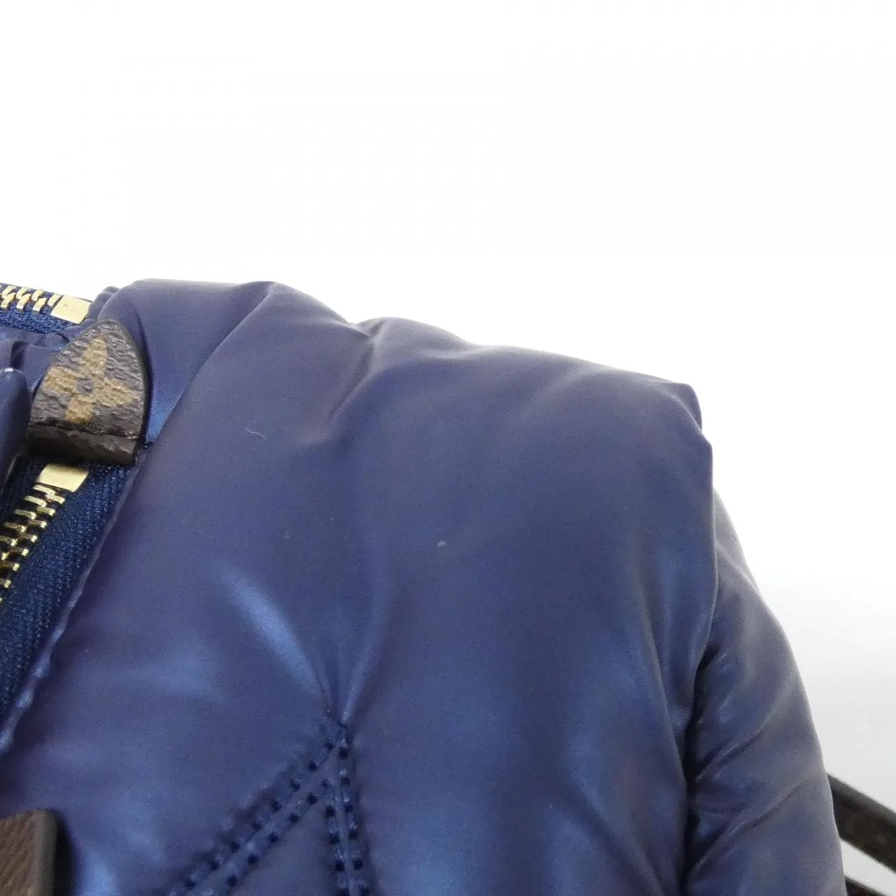 LOUIS VUITTON Palm Springs M21060 Backpack Monogram 深藍色 Monogram 中古品A - 縮圖 4