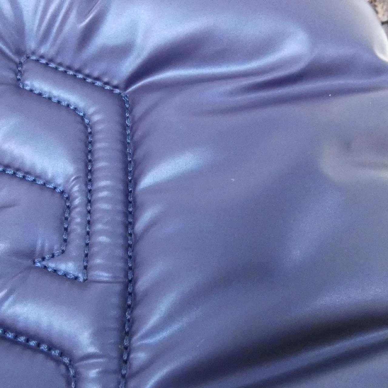 LOUIS VUITTON Palm Springs M21060 Backpack Monogram 深藍色 Monogram 中古品A - 縮圖 5