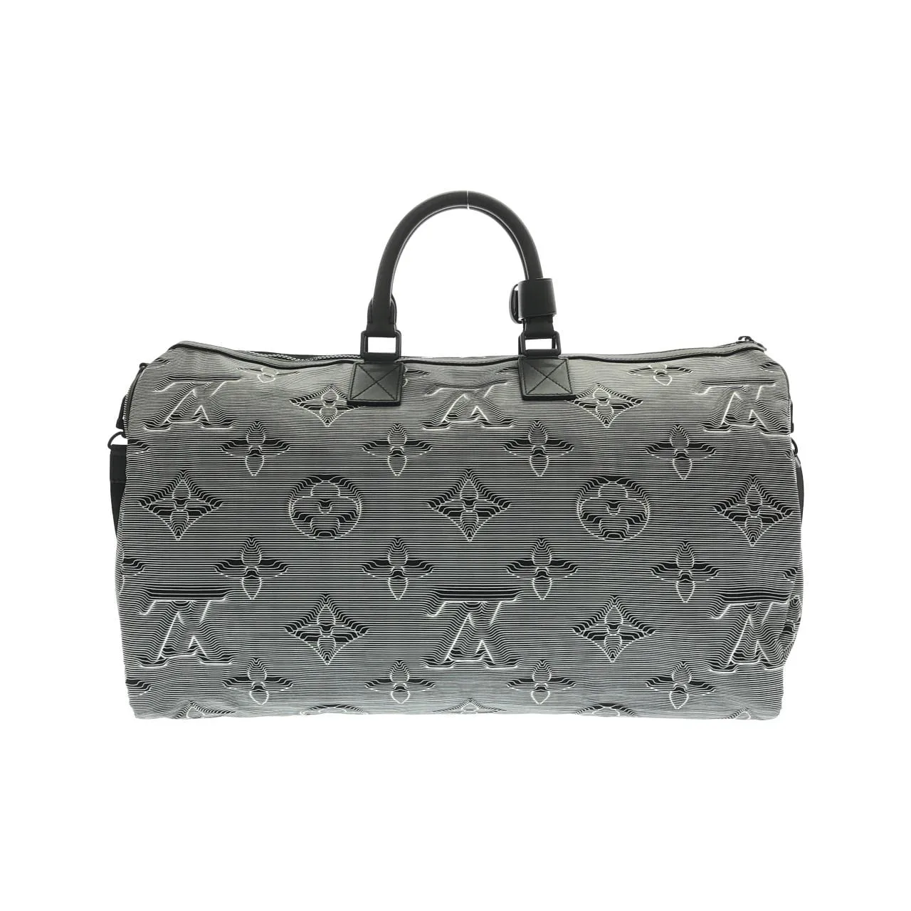 LOUIS VUITTON Keepall M44939 Boston Canvas Black Canvas Rank A - Thumbnail 2