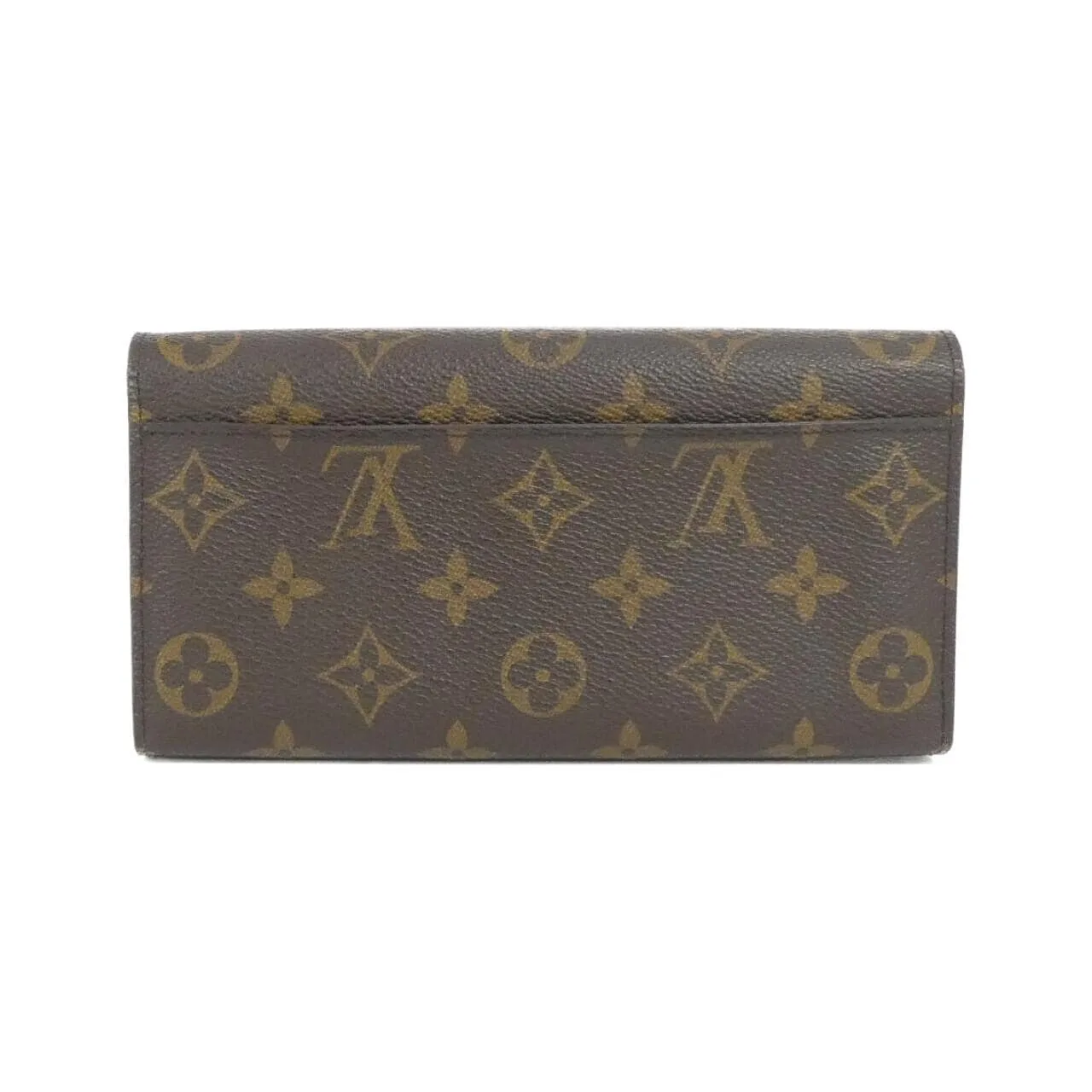 LOUIS VUITTON M60531 Wallet Monogram 黑色 Monogram 中古品A - 縮圖 2