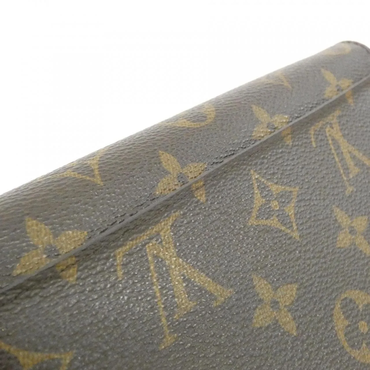 LOUIS VUITTON M60531 Wallet Monogram 黑色 Monogram 中古品A - 縮圖 4