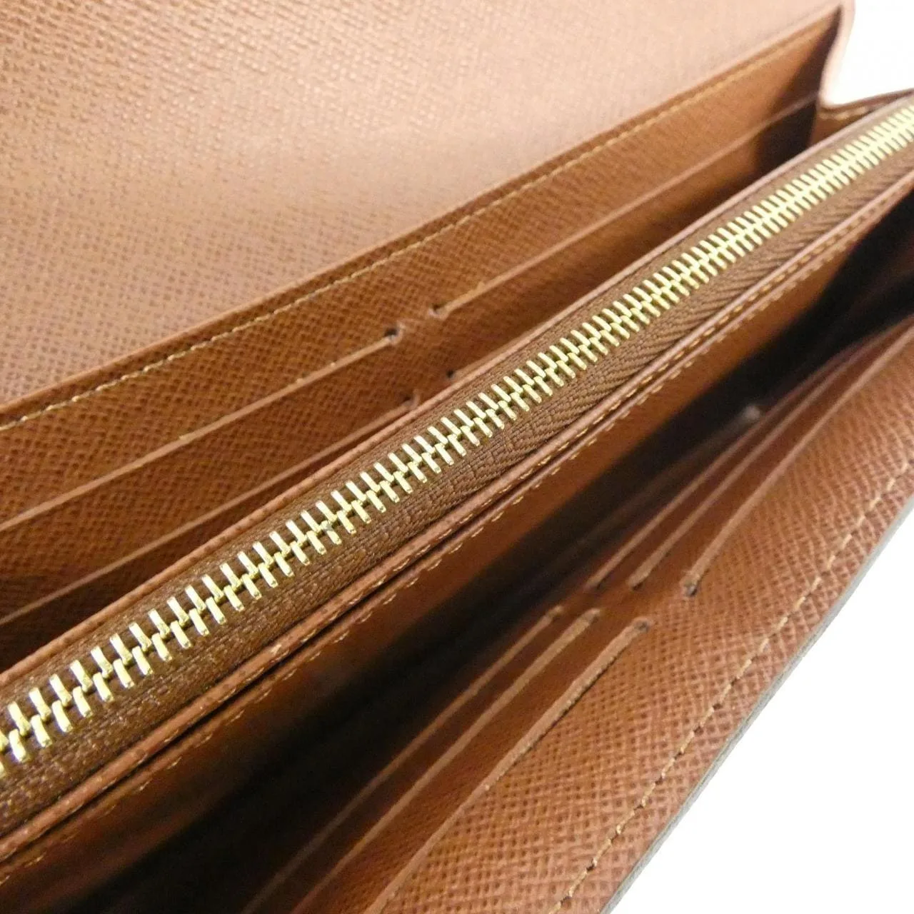 LOUIS VUITTON M60531 Wallet Monogram 黑色 Monogram 中古品A - 縮圖 7