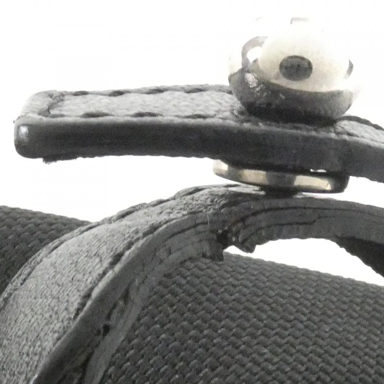 CHANEL 34205 肩背包 帆布 黑色 帆布 中古品B - 縮圖 8