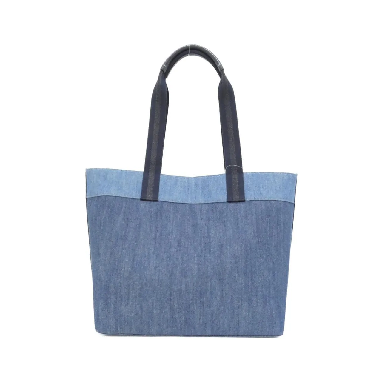 COACH 91131 Handbag Denim 黑色 牛仔布 - 縮圖 2