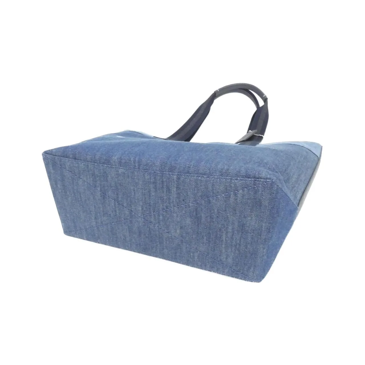 COACH 91131 Handbag Denim 黑色 牛仔布 - 縮圖 3