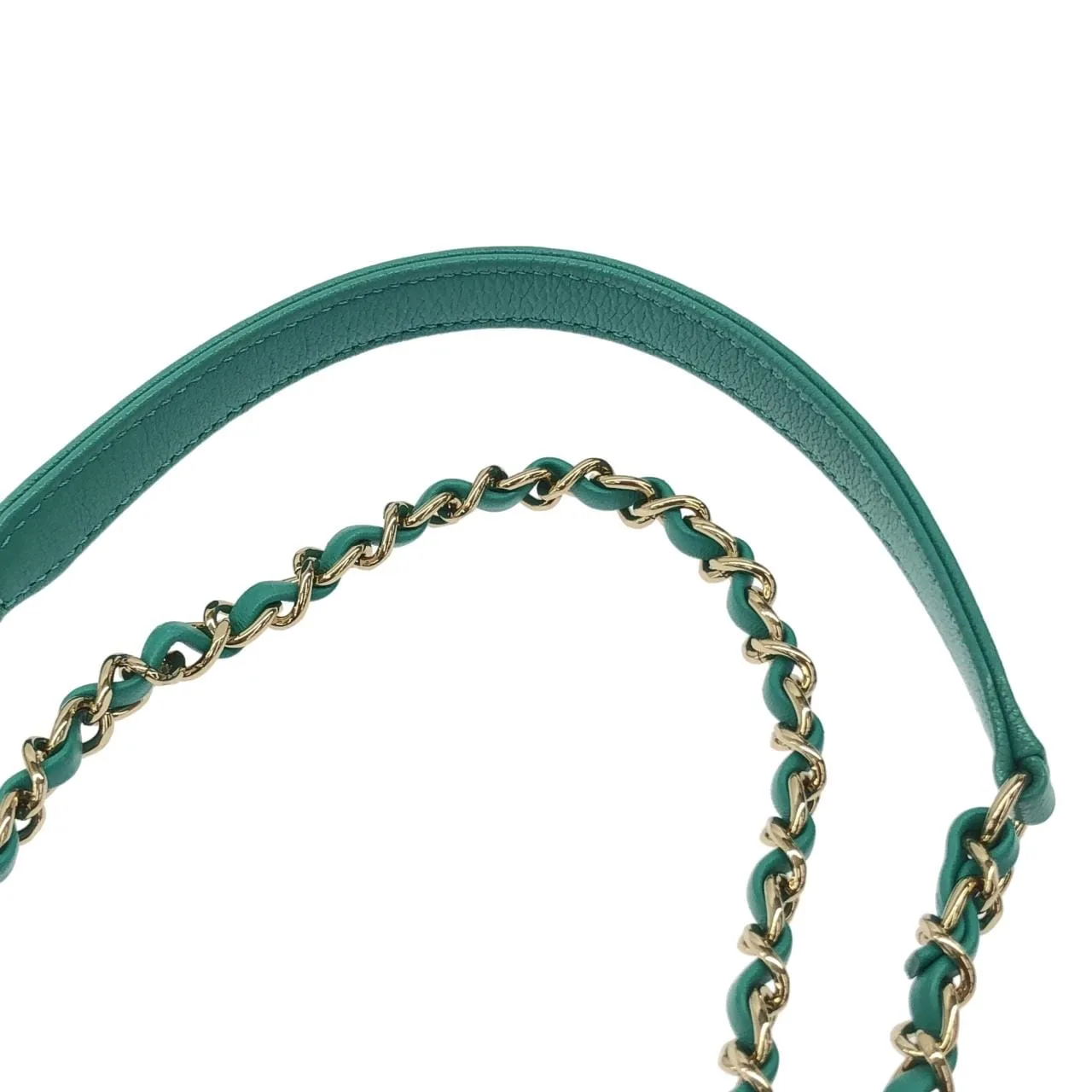 CHANEL Shoulder 金色 中古品A - 縮圖 5