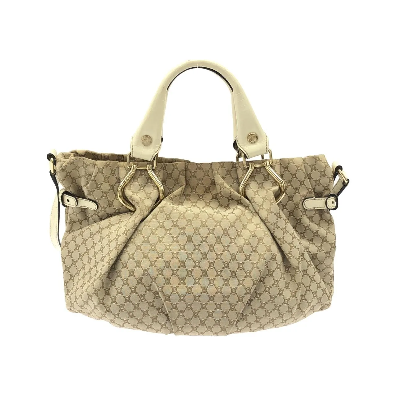 CELINE 162712BLN Handbag Canvas Black Canvas Rank A - Thumbnail 2