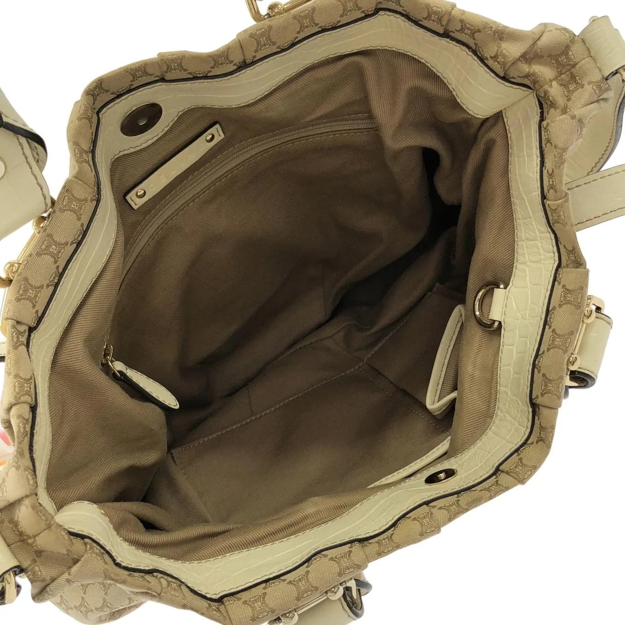 CELINE 162712BLN Handbag Canvas Black Canvas Rank A - Thumbnail 6