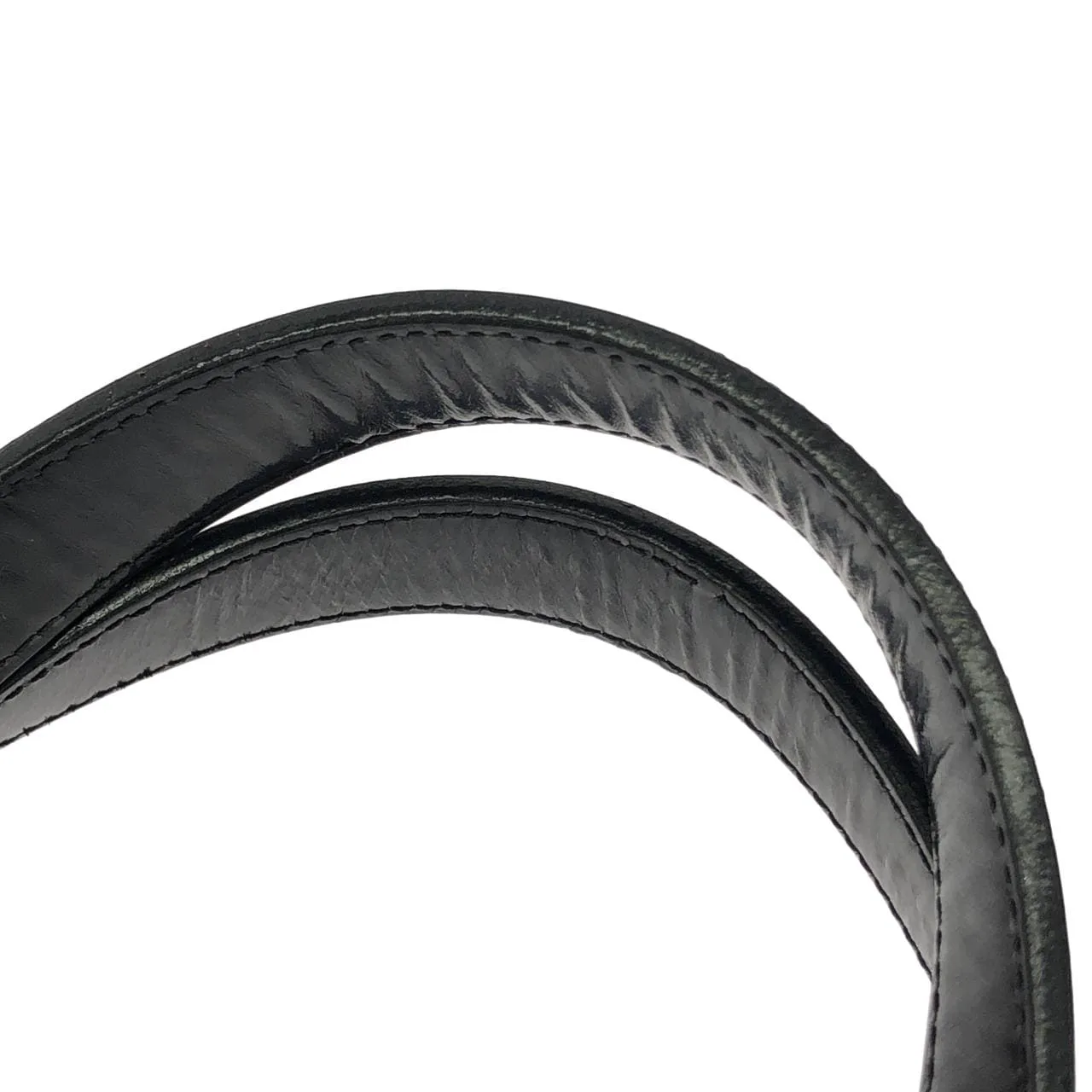 LOEWE Handbag Leather Black Leather Rank B - Thumbnail 5