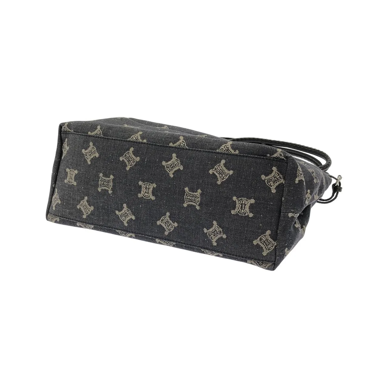 CELINE Handbag Denim Black Denim Rank A - Thumbnail 2