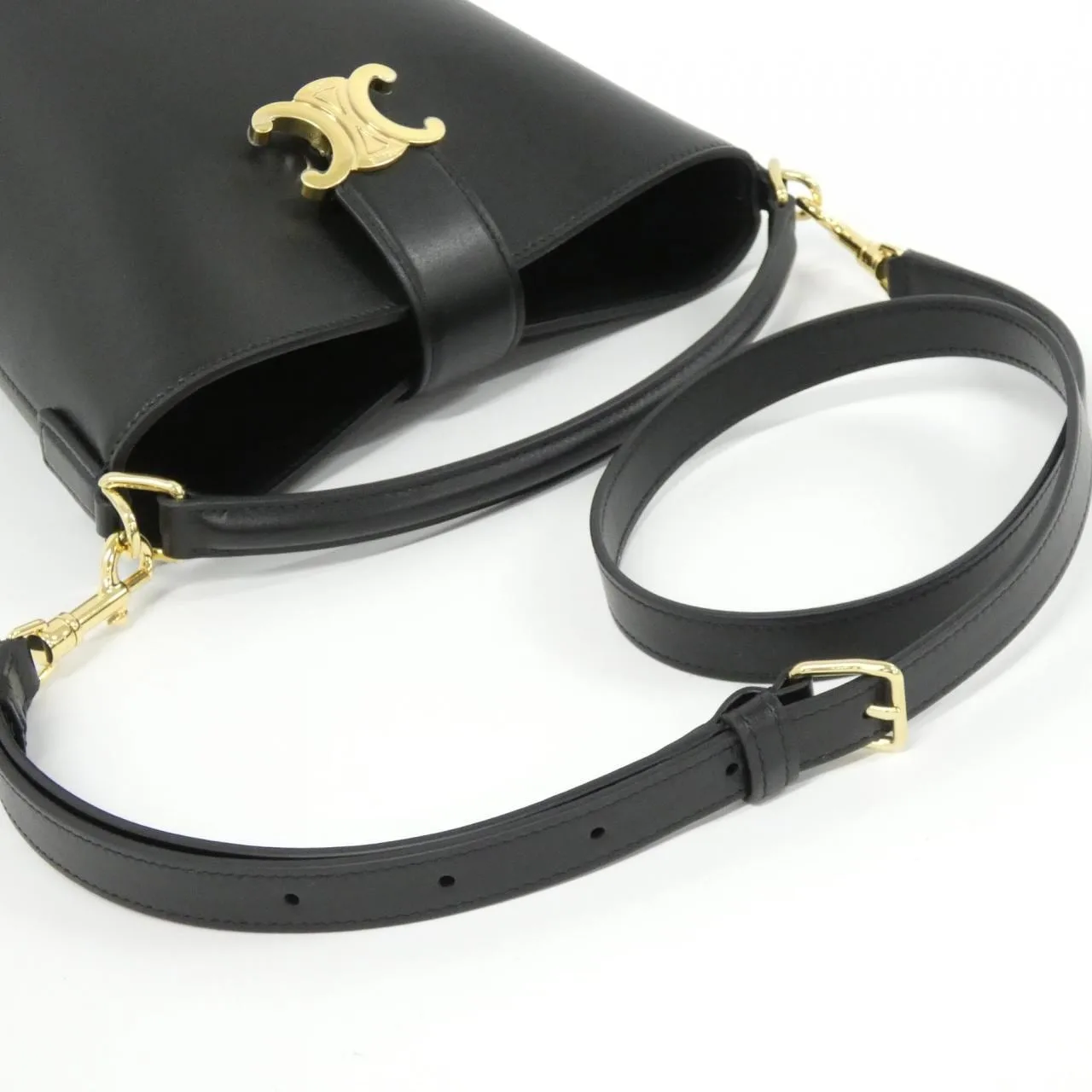 CELINE 119173FX9 Handbag 黑色 新品 - 縮圖 5