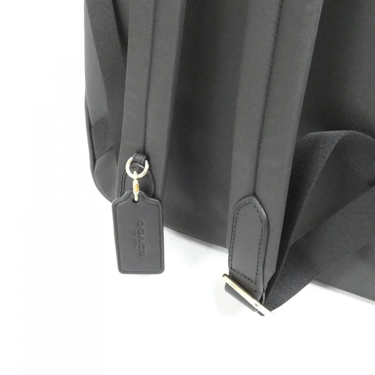 COACH CCQ06 Backpack Canvas Black Canvas - Thumbnail 5