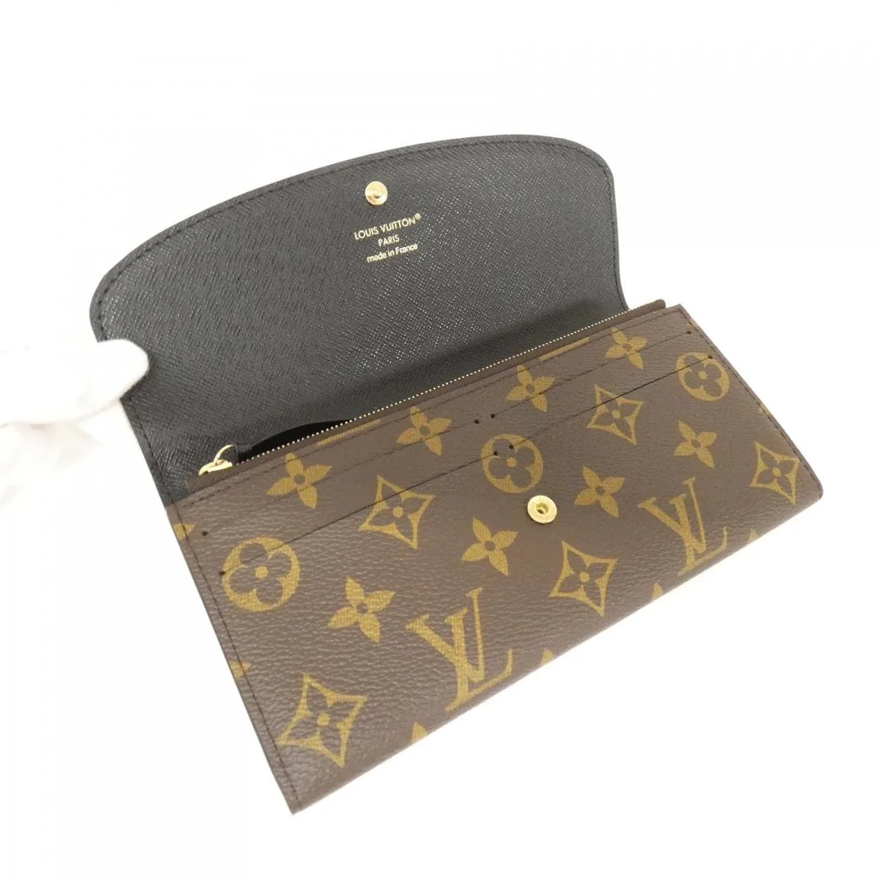 LOUIS VUITTON M82157 Wallet Monogram Black Monogram Rank A - Thumbnail 6