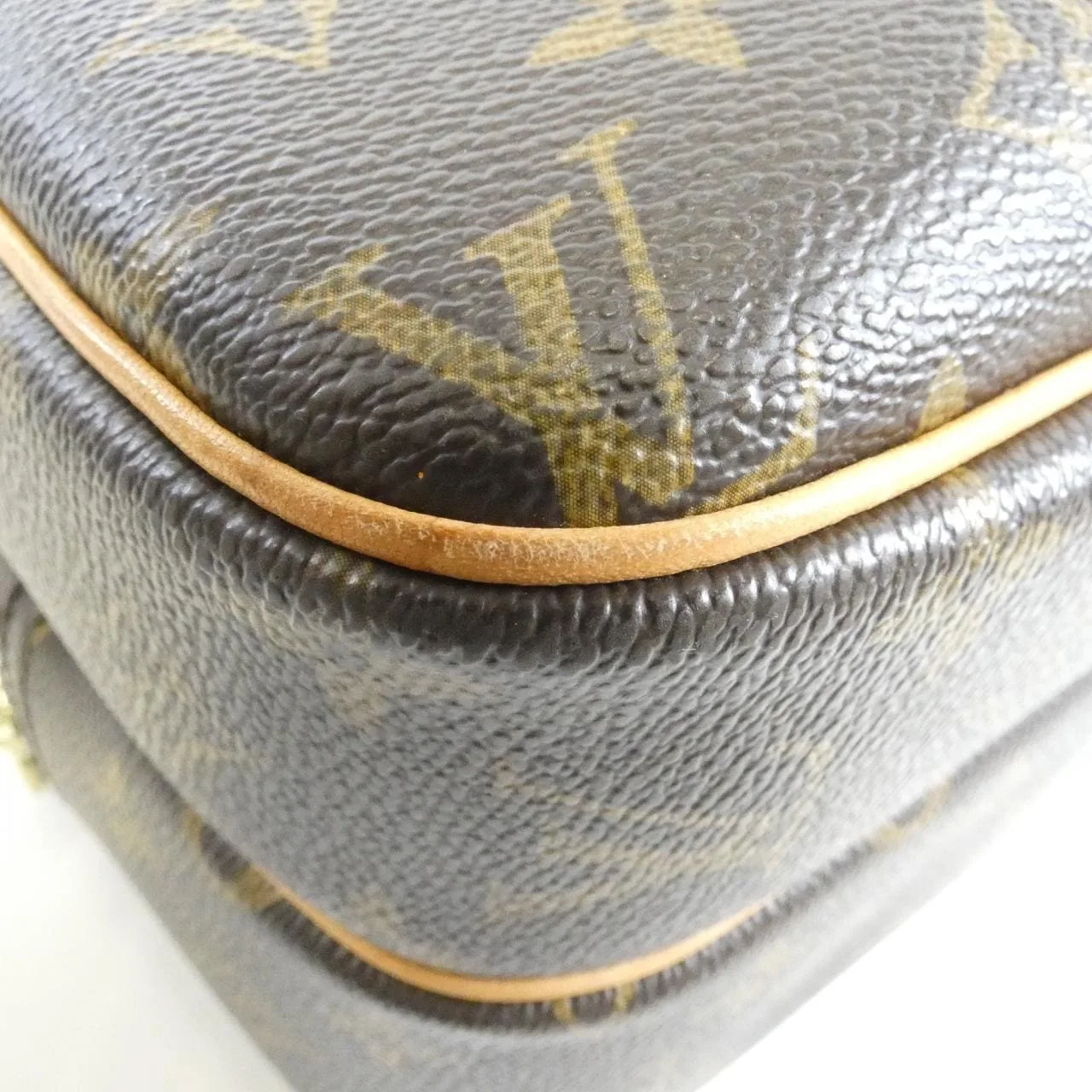 LOUIS VUITTON M45254 Shoulder Monogram 黑色 Monogram 中古品B - 縮圖 3