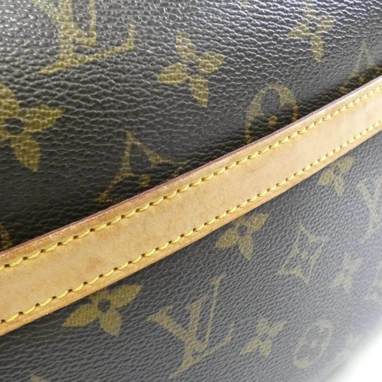 LOUIS VUITTON M45254 Shoulder Monogram 黑色 Monogram 中古品B - 縮圖 4