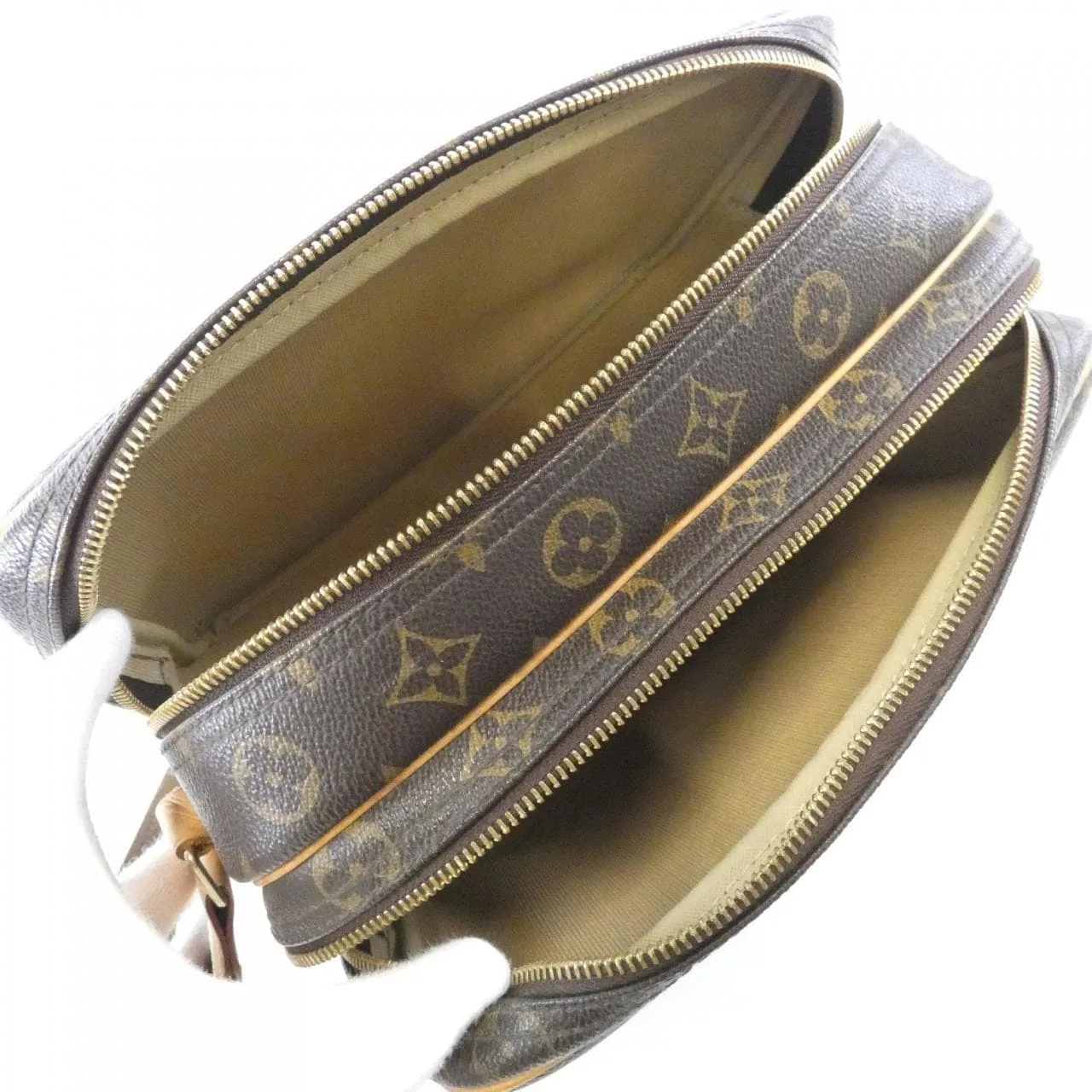 LOUIS VUITTON M45254 Shoulder Monogram 黑色 Monogram 中古品B - 縮圖 8