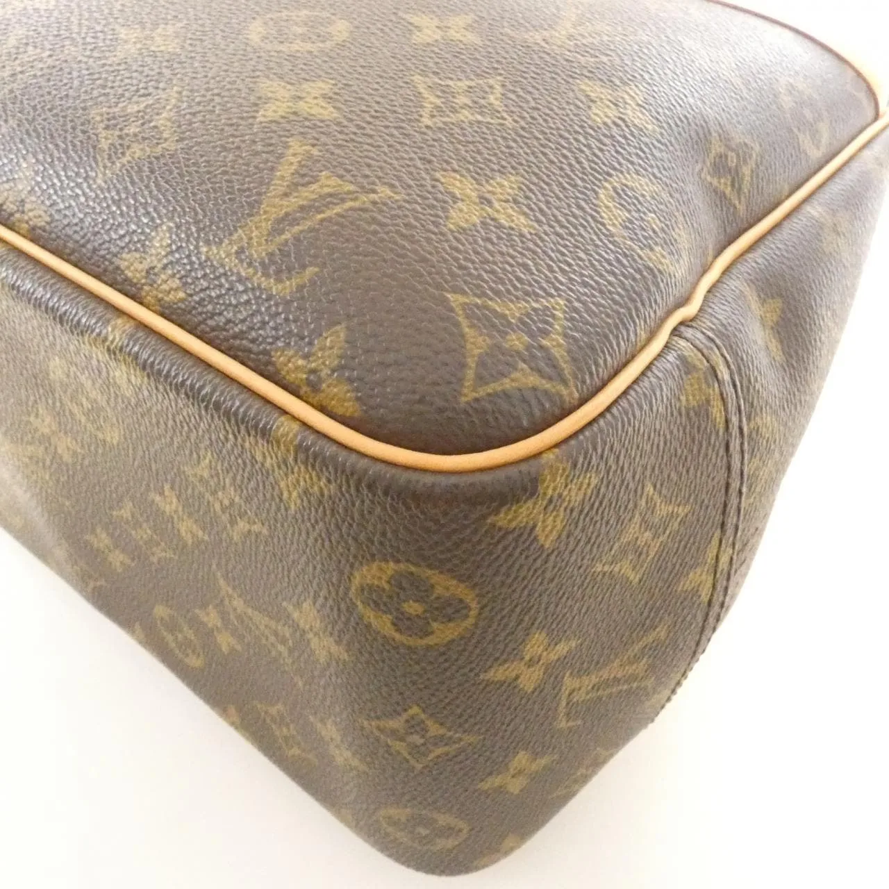 LOUIS VUITTON M47270 Handbag Monogram Black Monogram Rank B - Thumbnail 3